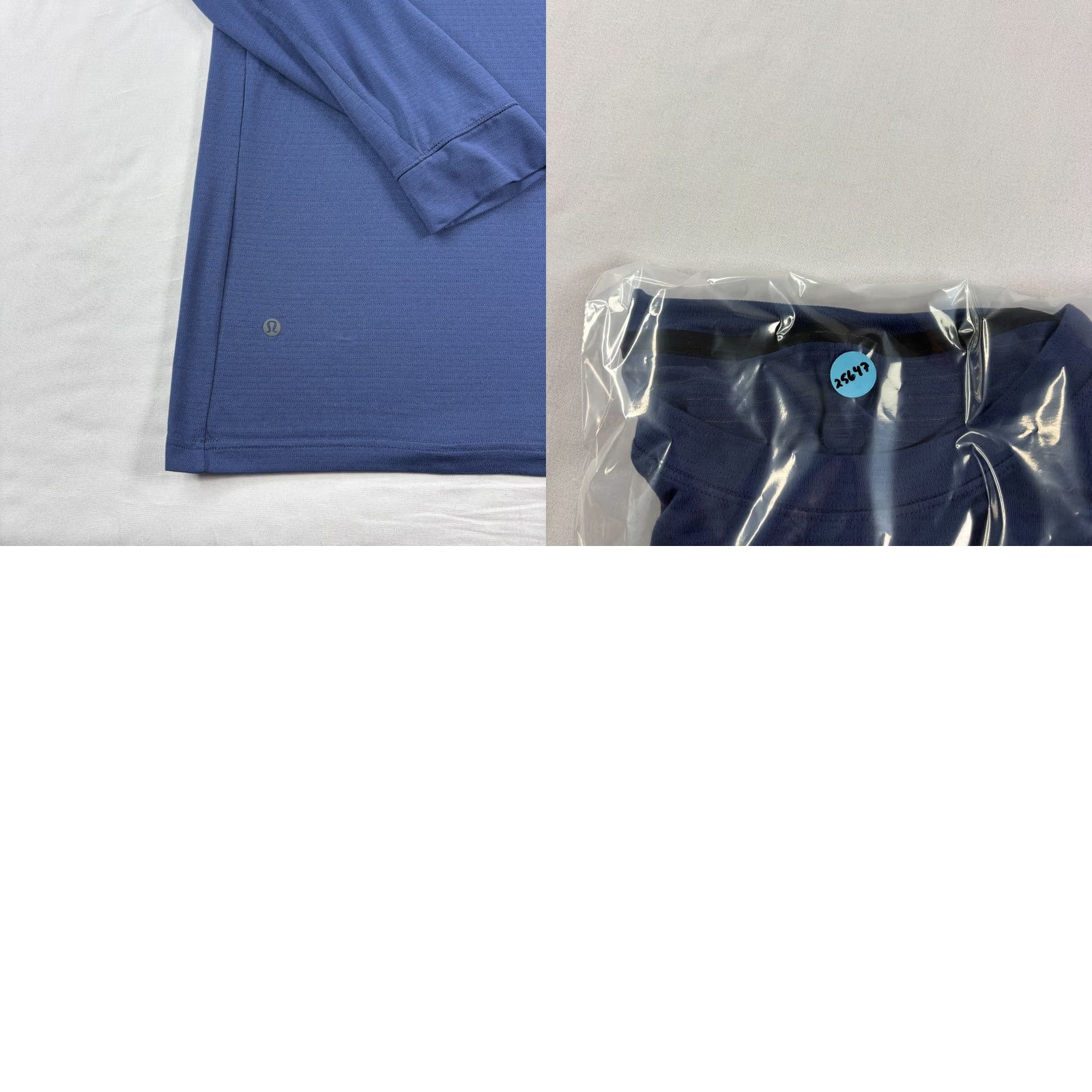 Lululemon Lululemon Drysense Shirt Mens 2XL Blue Long Sleeve Gym Performance Athleisure Shirt Size US XXL / EU 58 / 5 - 8 Thumbnail
