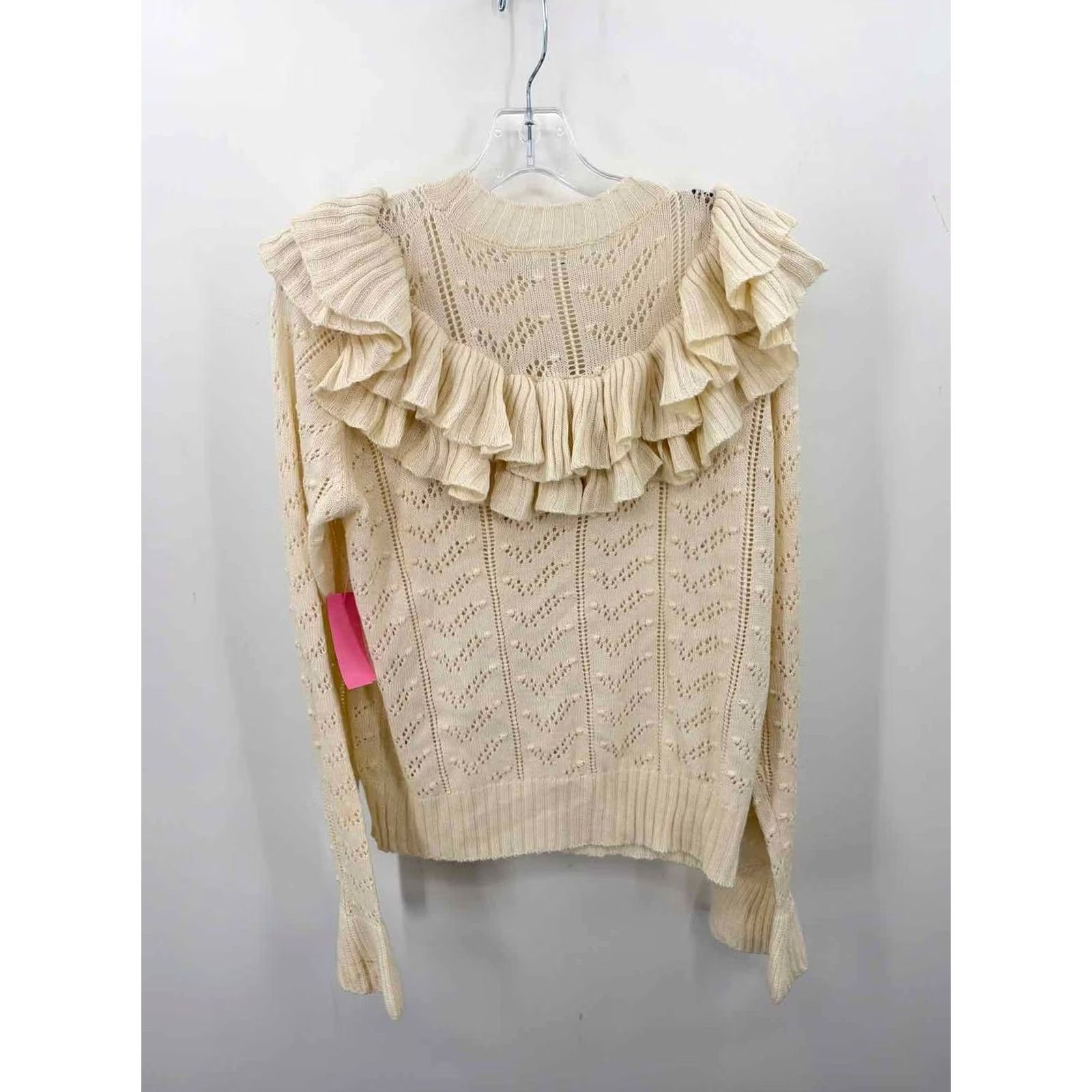 Vintage Pre-Owned Tularosa Ivory Size Medium Sweater Size M / US 6-8 / IT 42-44 - 2 Thumbnail
