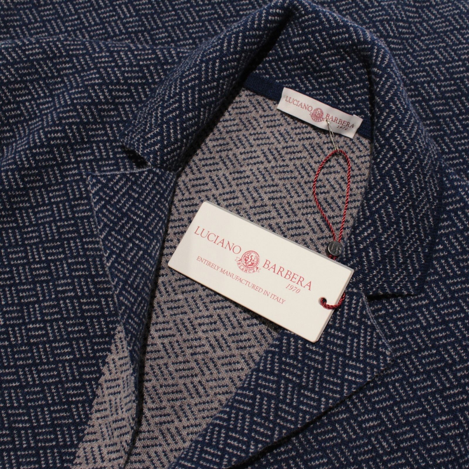 Luciano Barbera Luciano Barbera Sweater Size US M in Blue Size US M / EU 48-50 / 2 - 1 Thumbnail