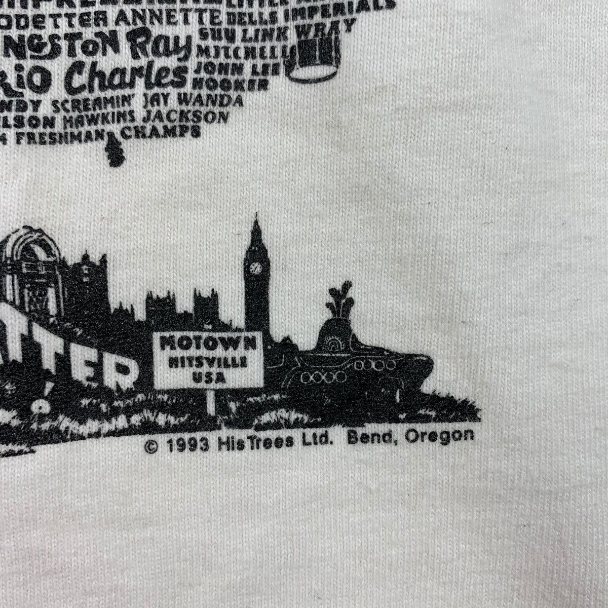Fruit Of The Loom Vintage 1992 FAMILY TREE of THE SIXTIES Mens XL Size US S / EU 44-46 / 1 - 9 Thumbnail