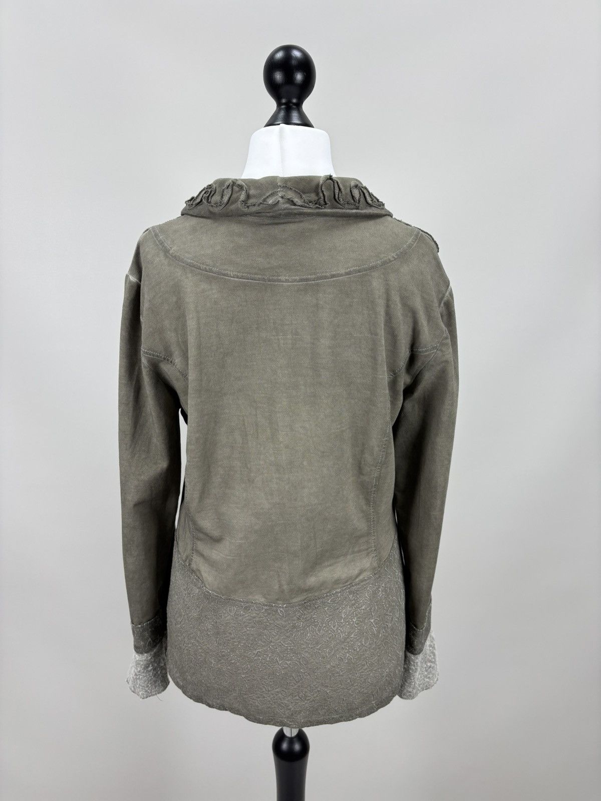 Elisa Cavaletti Womens blazer Bottega by Elisa Cavaletti Size L Color Gray Size L / US 10 / IT 46 - 7 Thumbnail