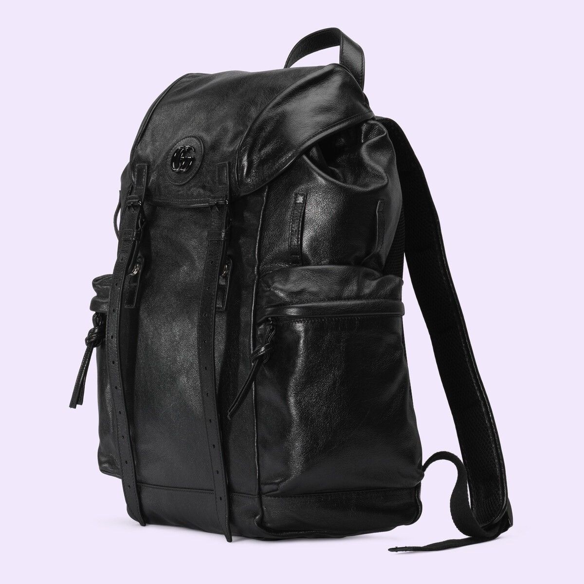 Gucci Black Backpack with tonal double G Size ONE SIZE - 2 Thumbnail