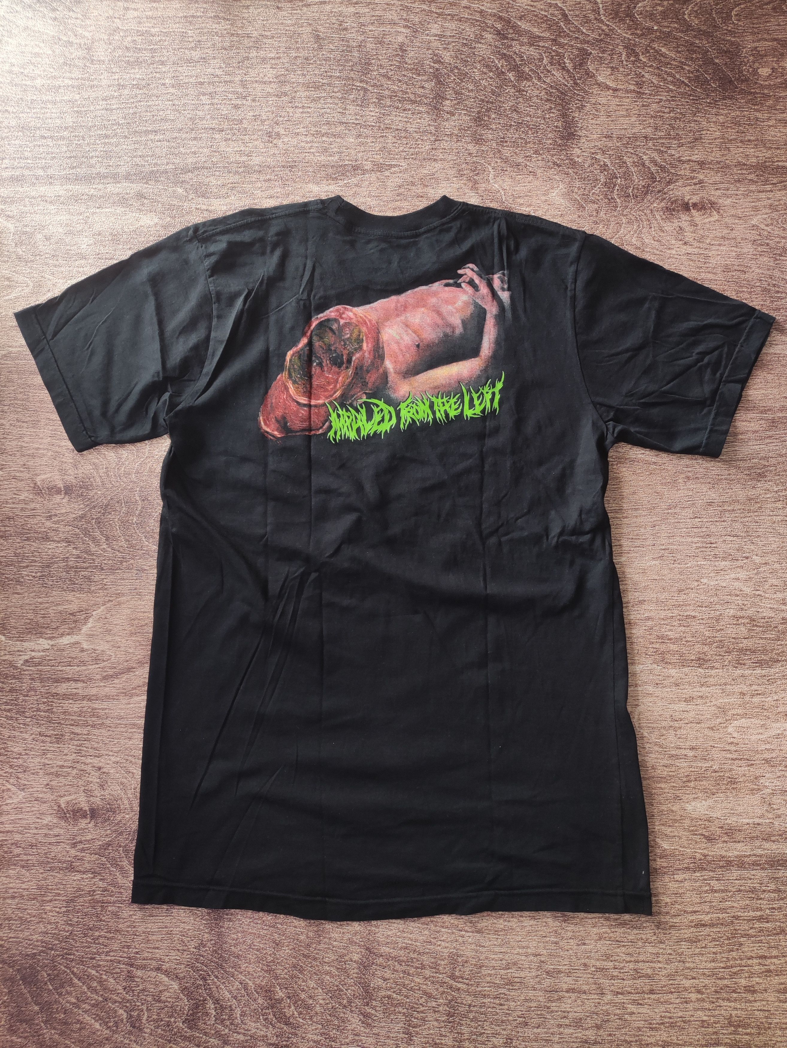 Band Tees BOSEDEATH IMPALED FROM THE LEFT COVER ALBUM 2014 Size US XL / EU 56 / 4 - 7 Thumbnail