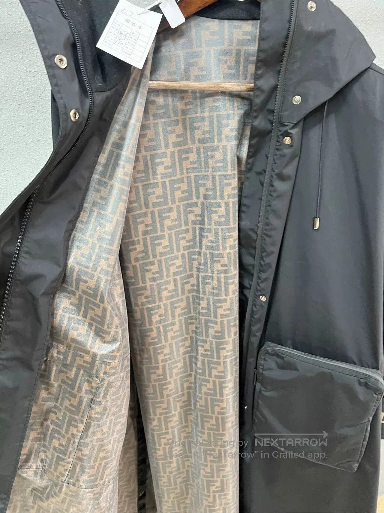Fendi Fendi Inner Print Coat Size 38. Size M / US 6-8 / IT 42-44 - 4 Thumbnail