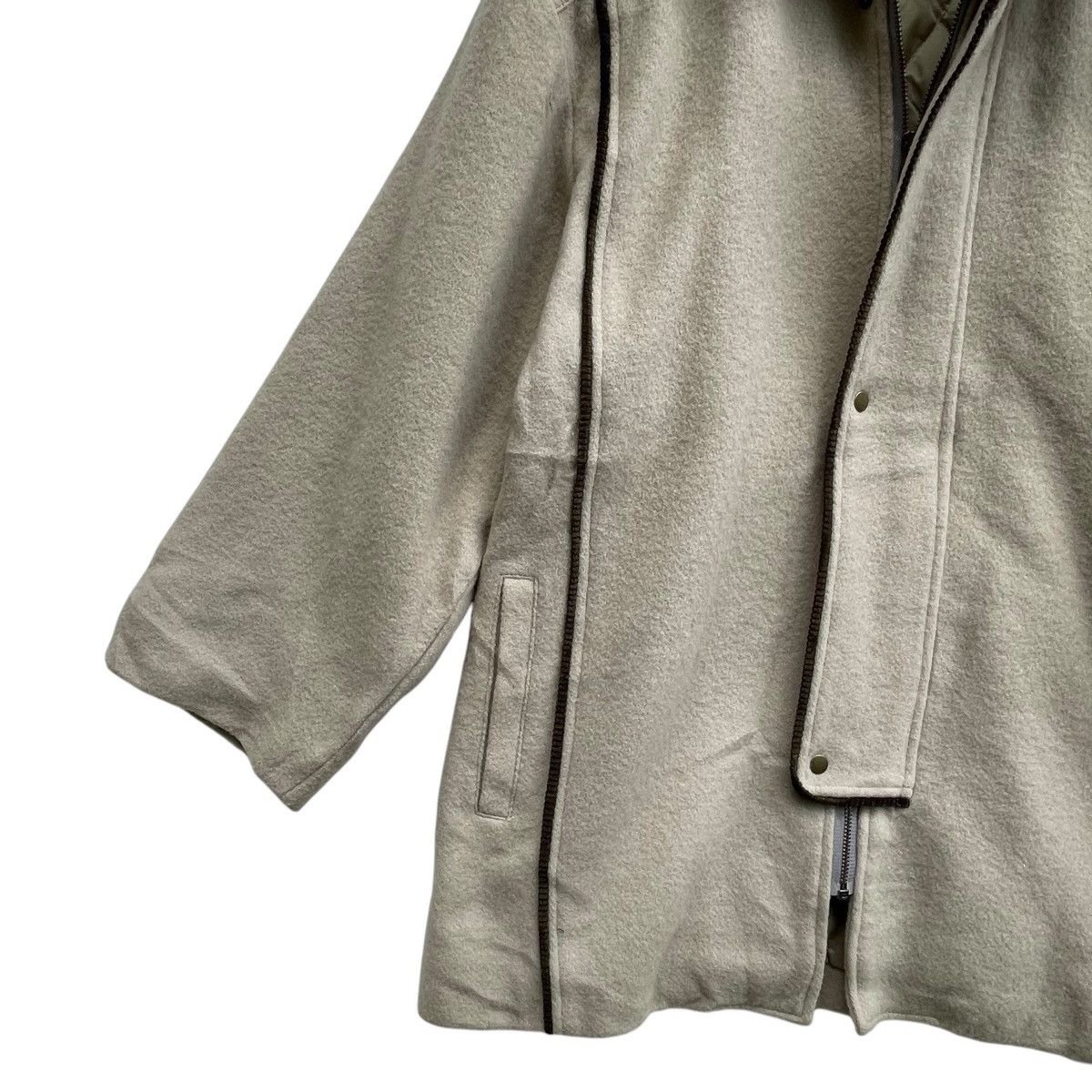 Issey Miyake × Japanese Brand Vintage Japanese Brand Big Way Bomber Jacket Size US M / EU 48-50 / 2 - 4 Thumbnail