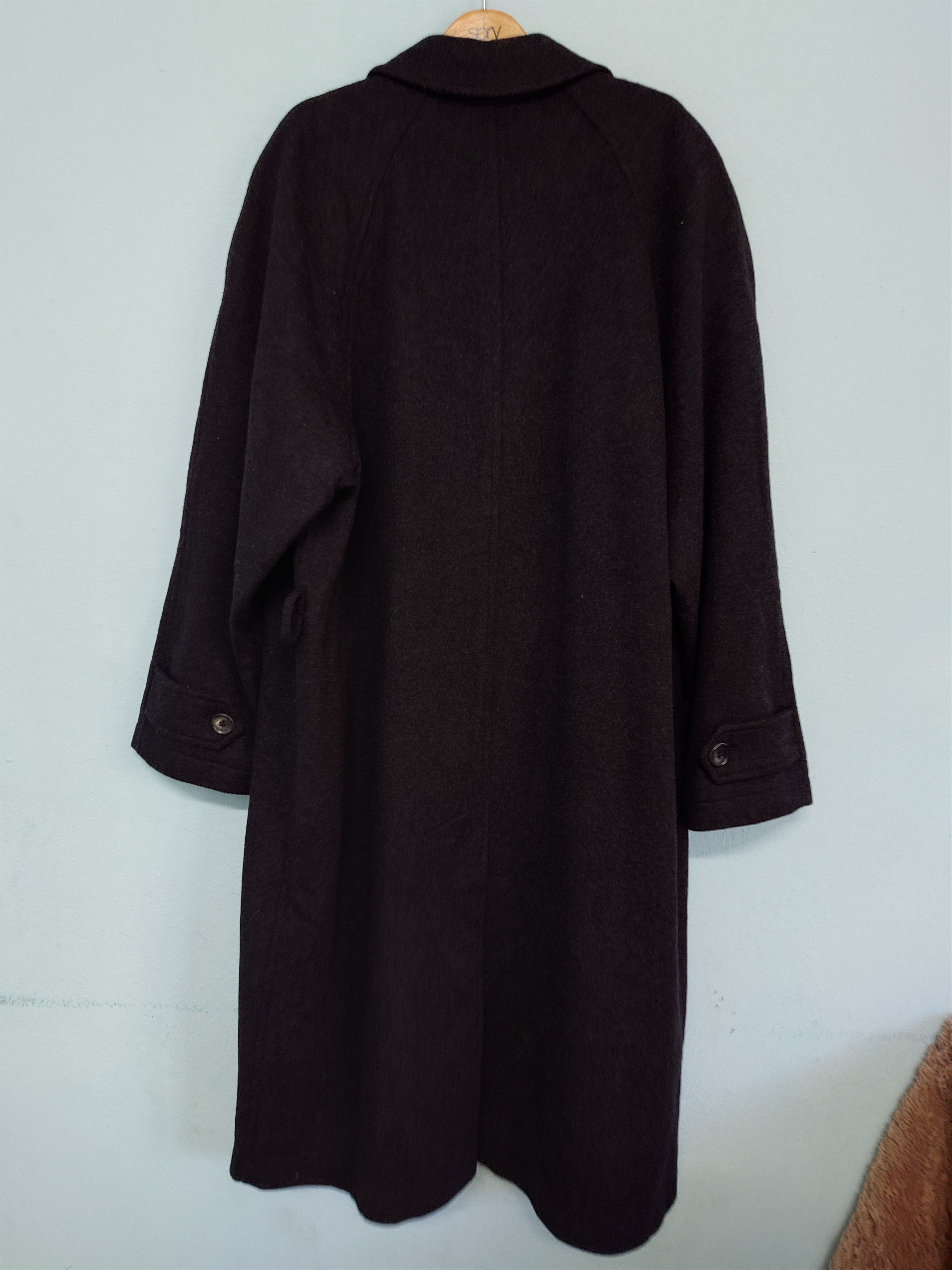 Yves Saint Laurent Vintage Yves Saint Laurent Pour Homme Wool Long Coat Size US M / EU 48-50 / 2 - 2 Thumbnail