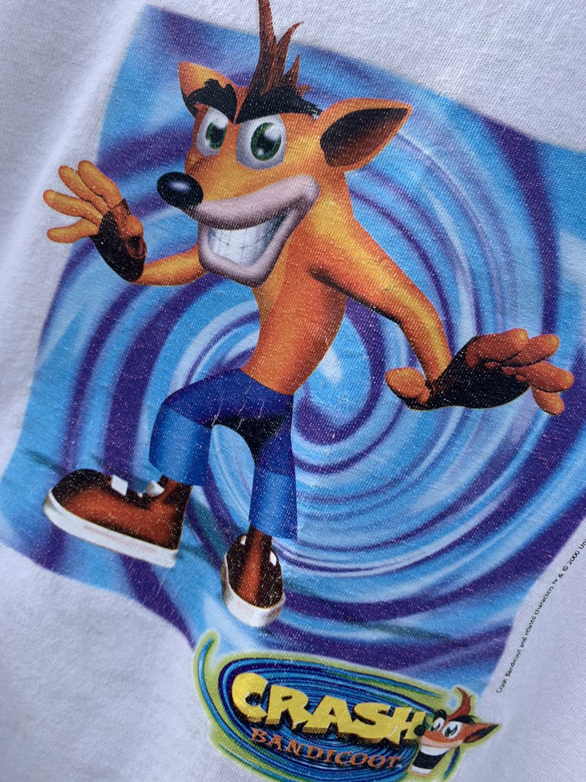 Playstation × Universal Studios × Vintage Vintage Crash Bandicoot Official T-shirt Size US M / EU 48-50 / 2 - 4 Thumbnail