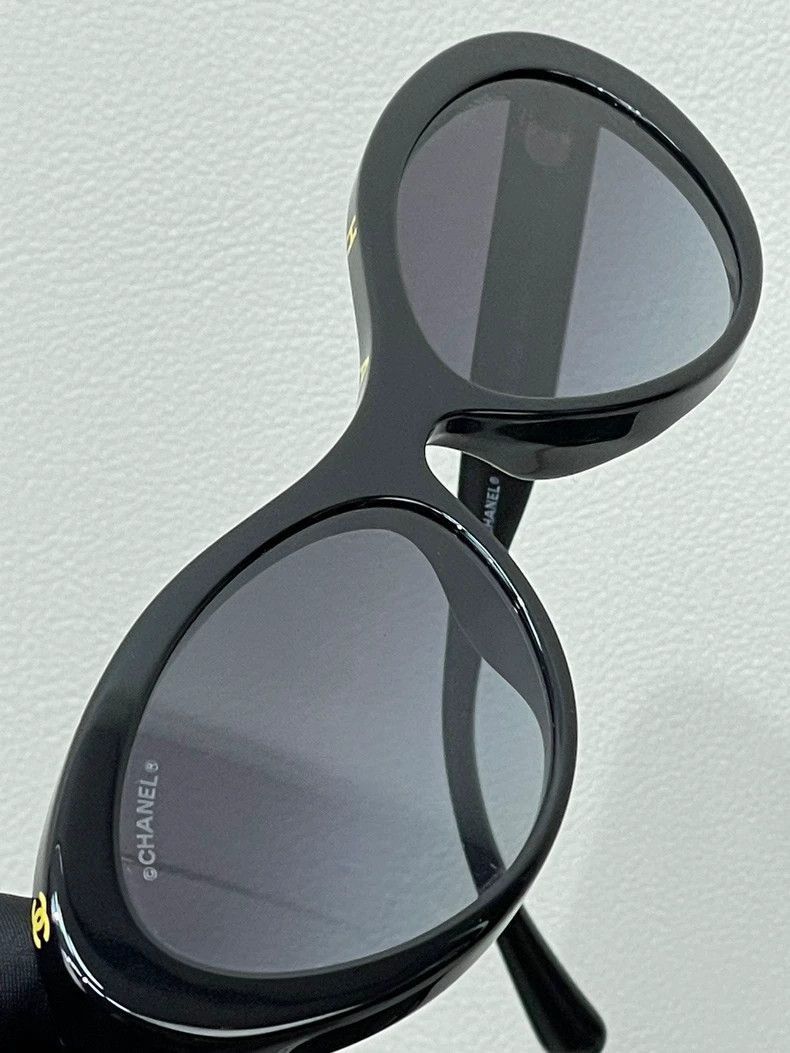 Chanel Chanel Cat Eye Sunglasses with Logo -2505 Size ONE SIZE - 2 Thumbnail