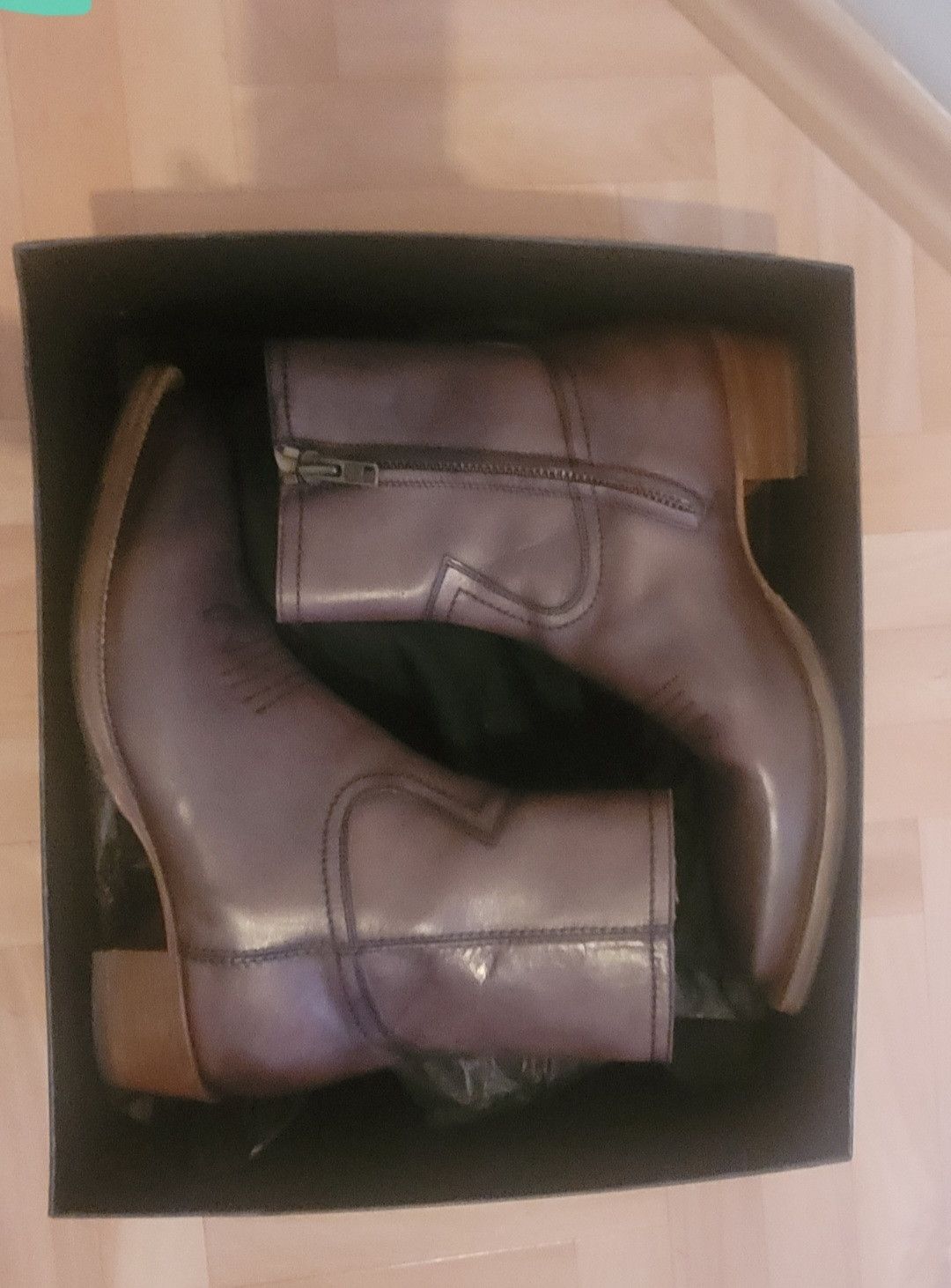 From The First 45mm Brown Western boots with embroidery Size US 9 / EU 42 - 5 Thumbnail