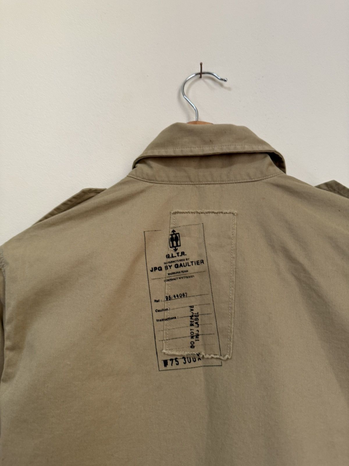 Jean Paul Gaultier × Vintage Jean Paul Gaultier JPG 90s military style denim shirt Size M / US 6-8 / IT 42-44 - 2 Thumbnail