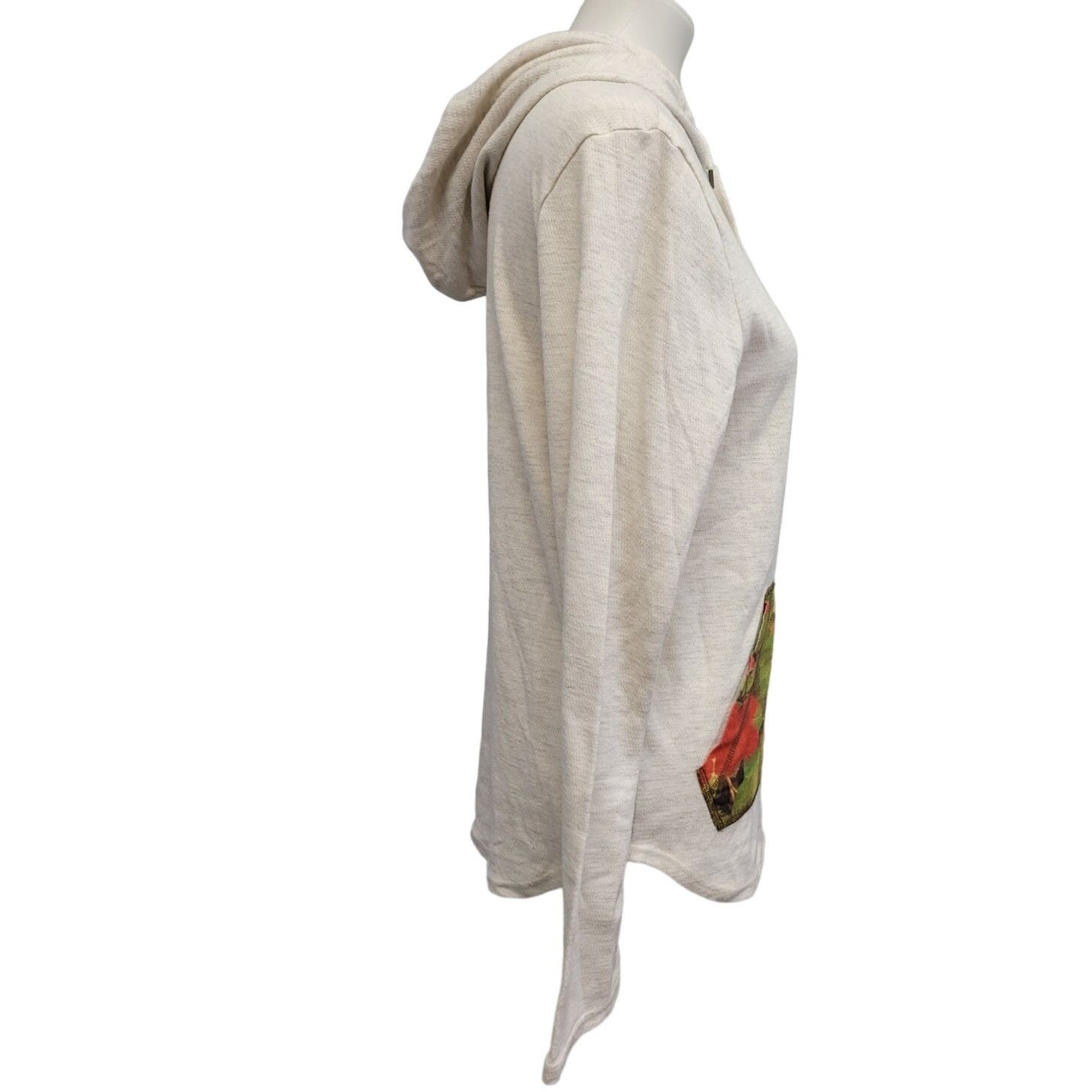 On The Byas On The Byas Womens Small Long Sleeve Hooded Sweatshirt Size S / US 4 / IT 40 - 3 Thumbnail