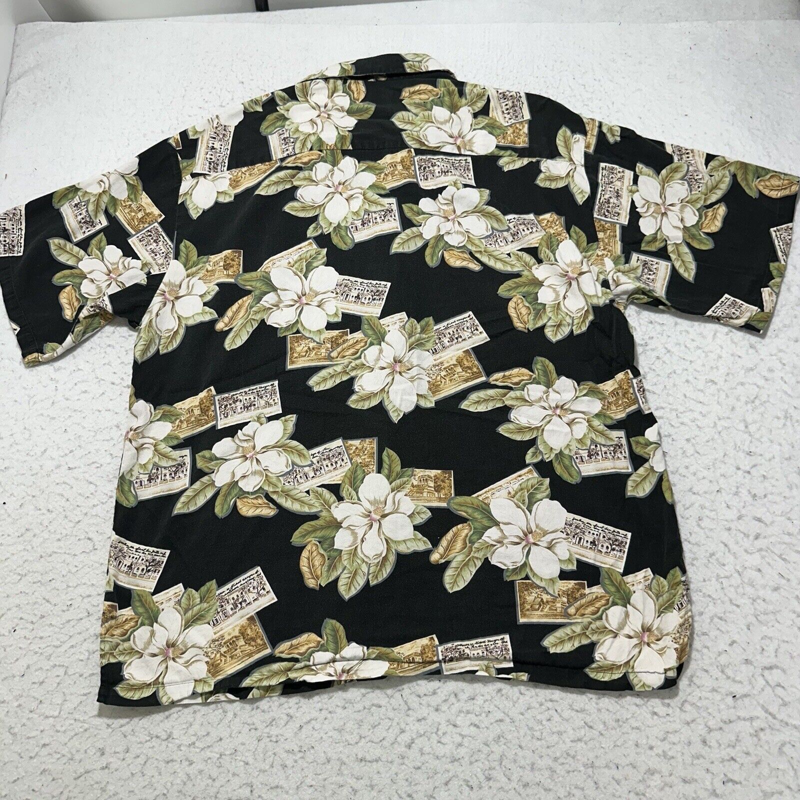 Other Kona Kai XL Hawaiian Button Up Shirt Floral Postcard Pattern Size US XL / EU 56 / 4 - 9 Thumbnail