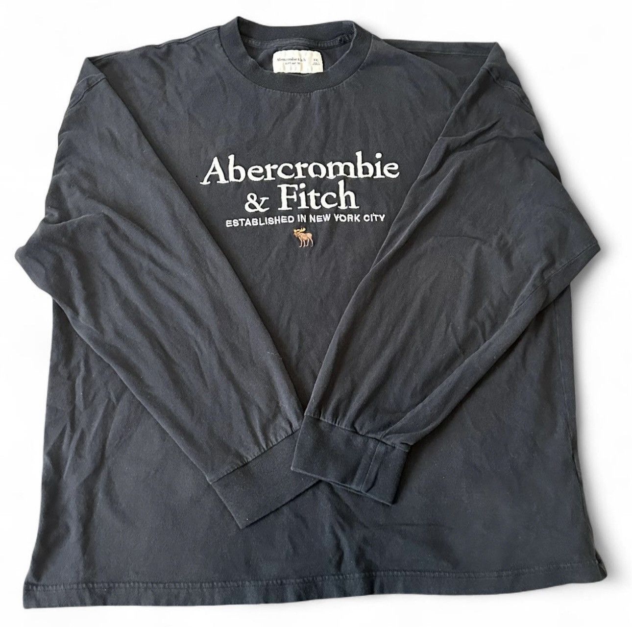 Abercrombie & Fitch Abercrombie & Fitch black long sleeve shirt Size US XXL / EU 58 / 5 - 1 Thumbnail