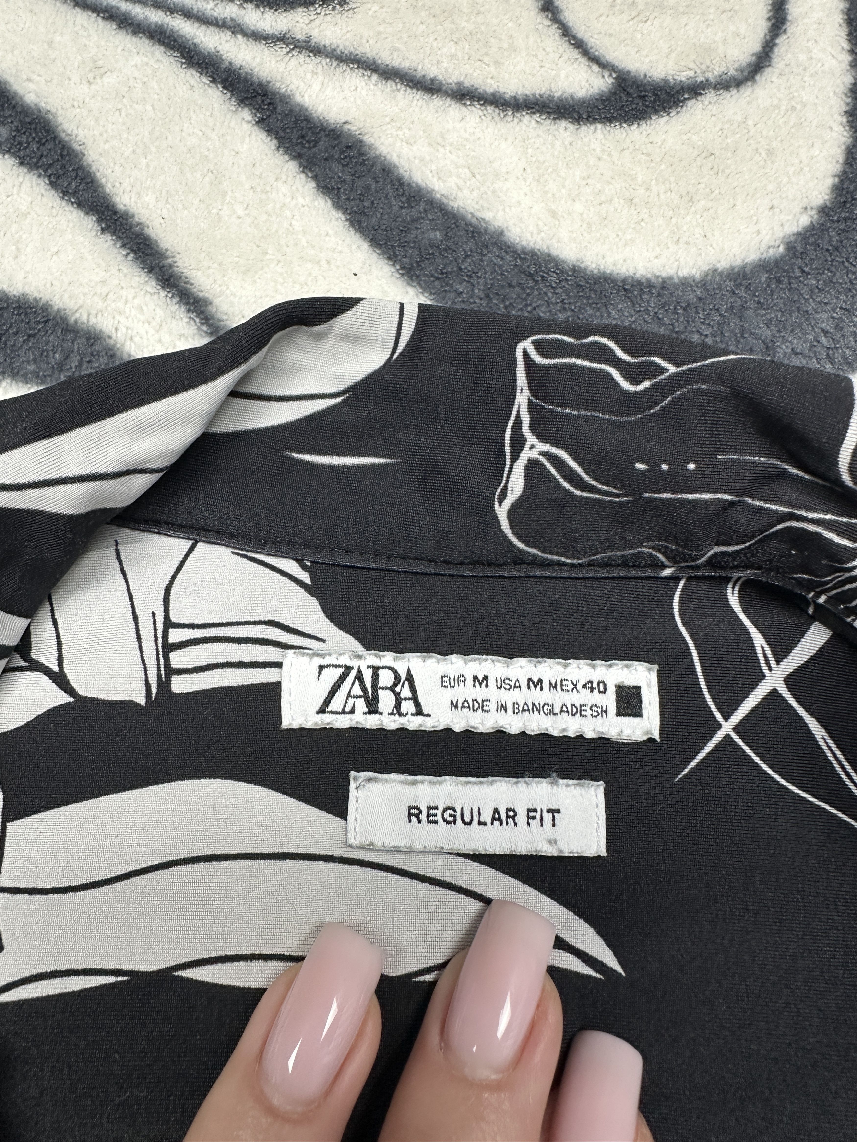 Zara Zara Vintage Mens Hawaiian Shirt Y2K Aloha Size US M / EU 48-50 / 2 - 3 Thumbnail