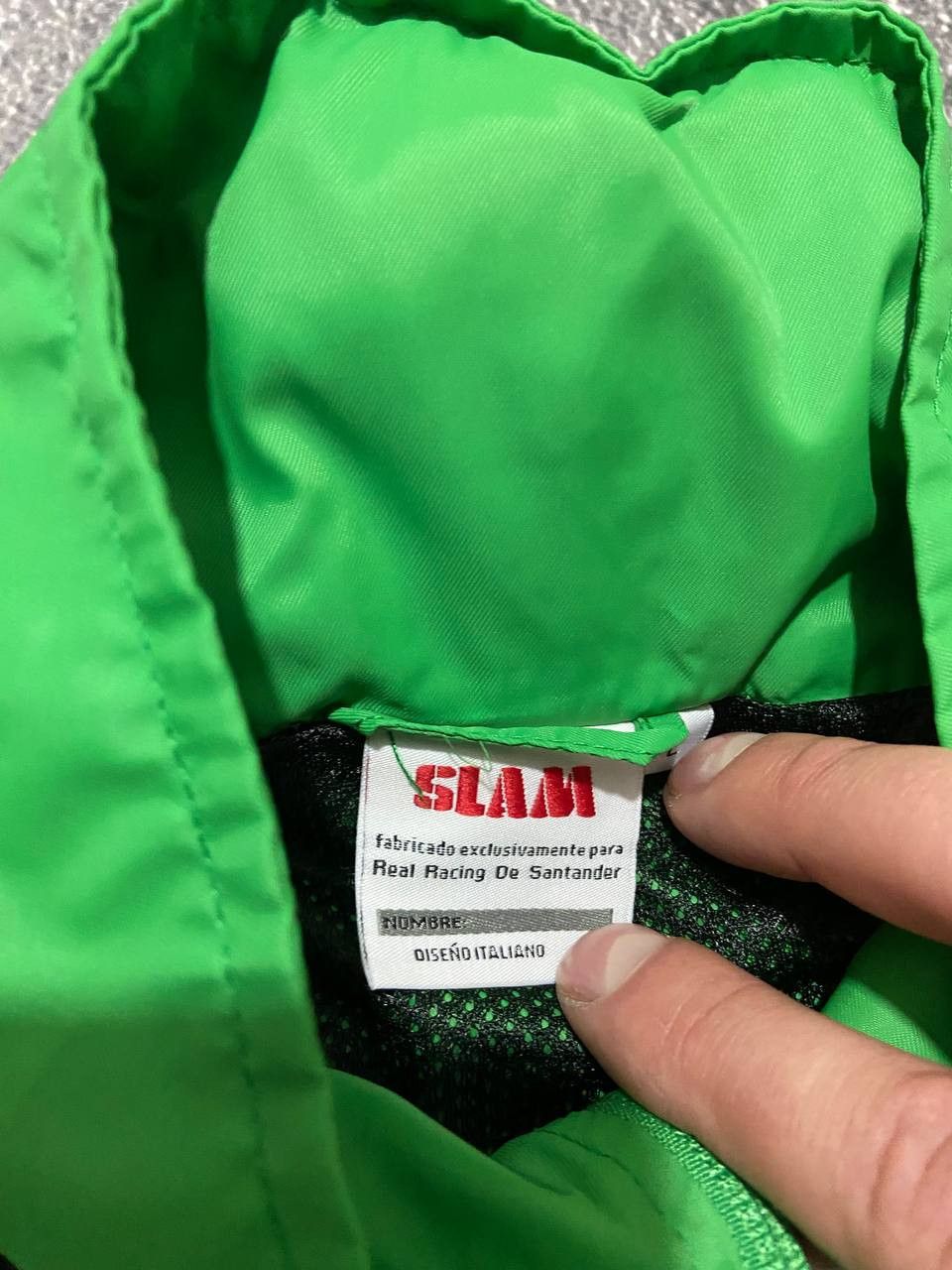 Vintage Vintage Slam Real Racing 2007 football light jacket Size US L / EU 52-54 / 3 - 8 Thumbnail
