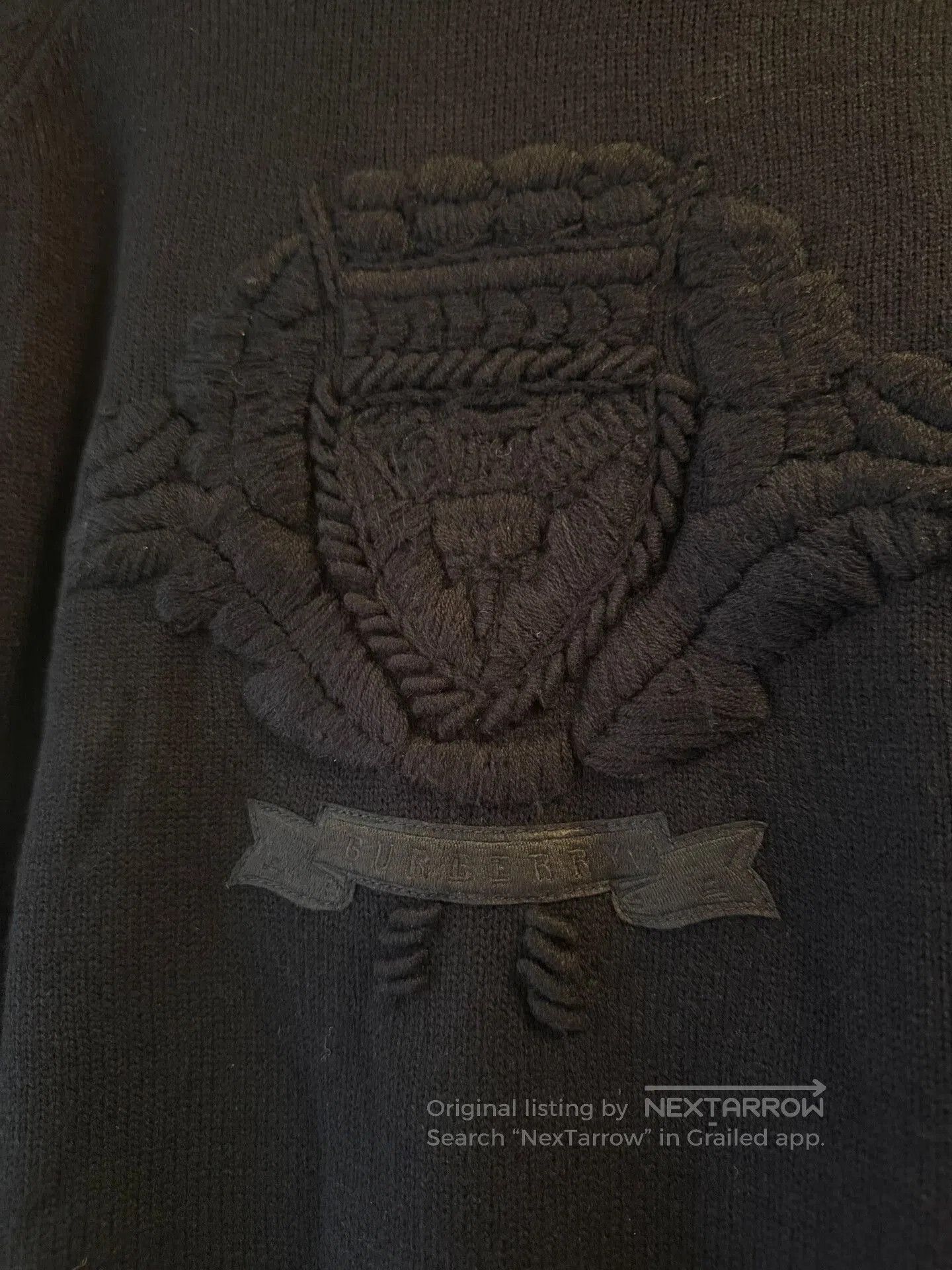 Burberry Burberry Men's Navy Sweater 2XL. Size US XXL / EU 58 / 5 - 5 Thumbnail