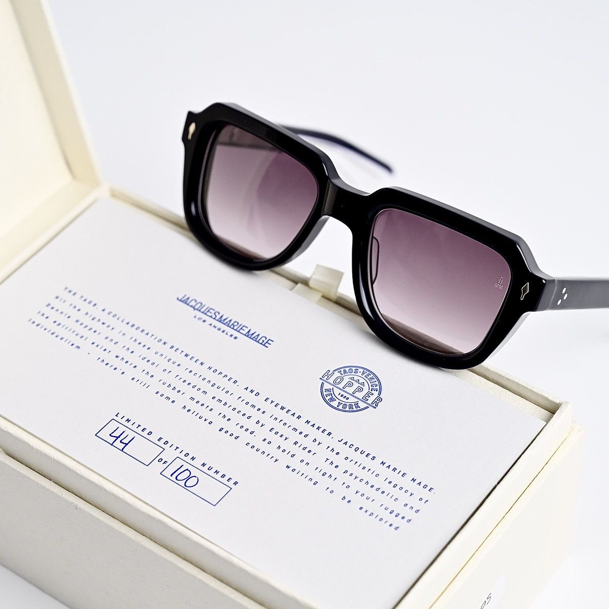 Jacques Marie Mage JACQUES MARIE MAGE TAOS SKYE SUNGLASSES Size ONE SIZE - 11 Thumbnail