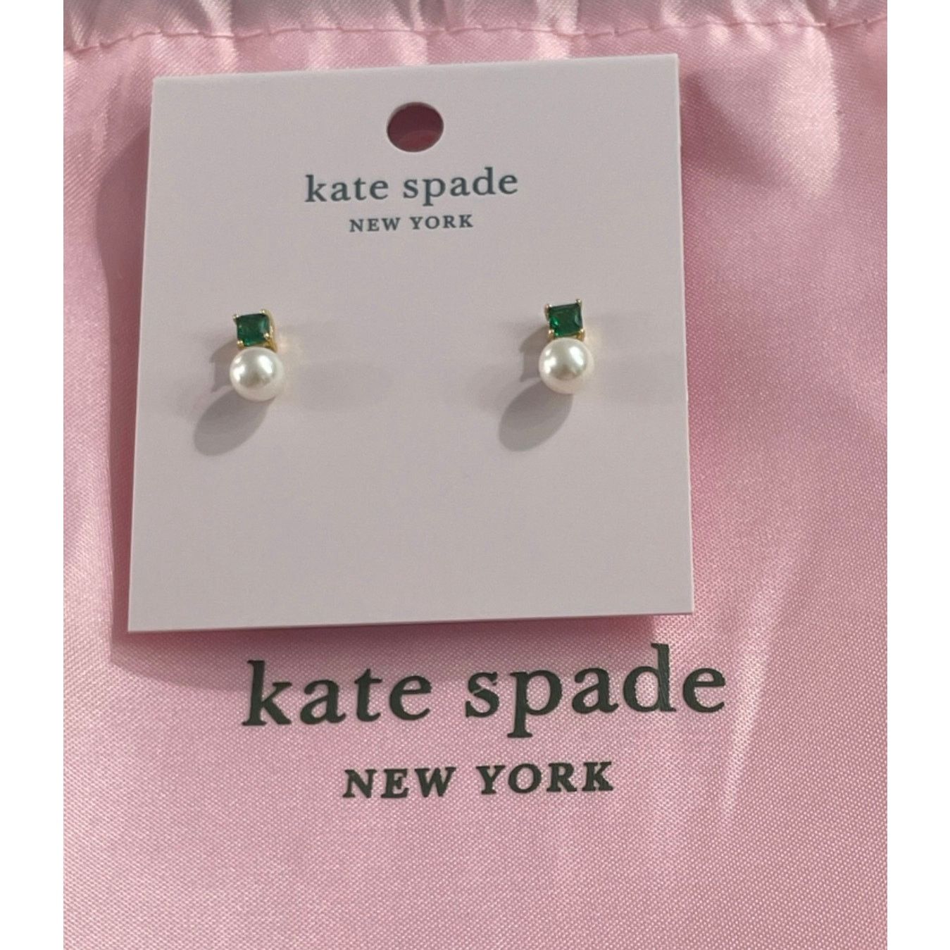 Kate Spade Kate Spade Little Gem Pearl And Stone Mini Studs Earrings Size ONE SIZE - 4 Thumbnail