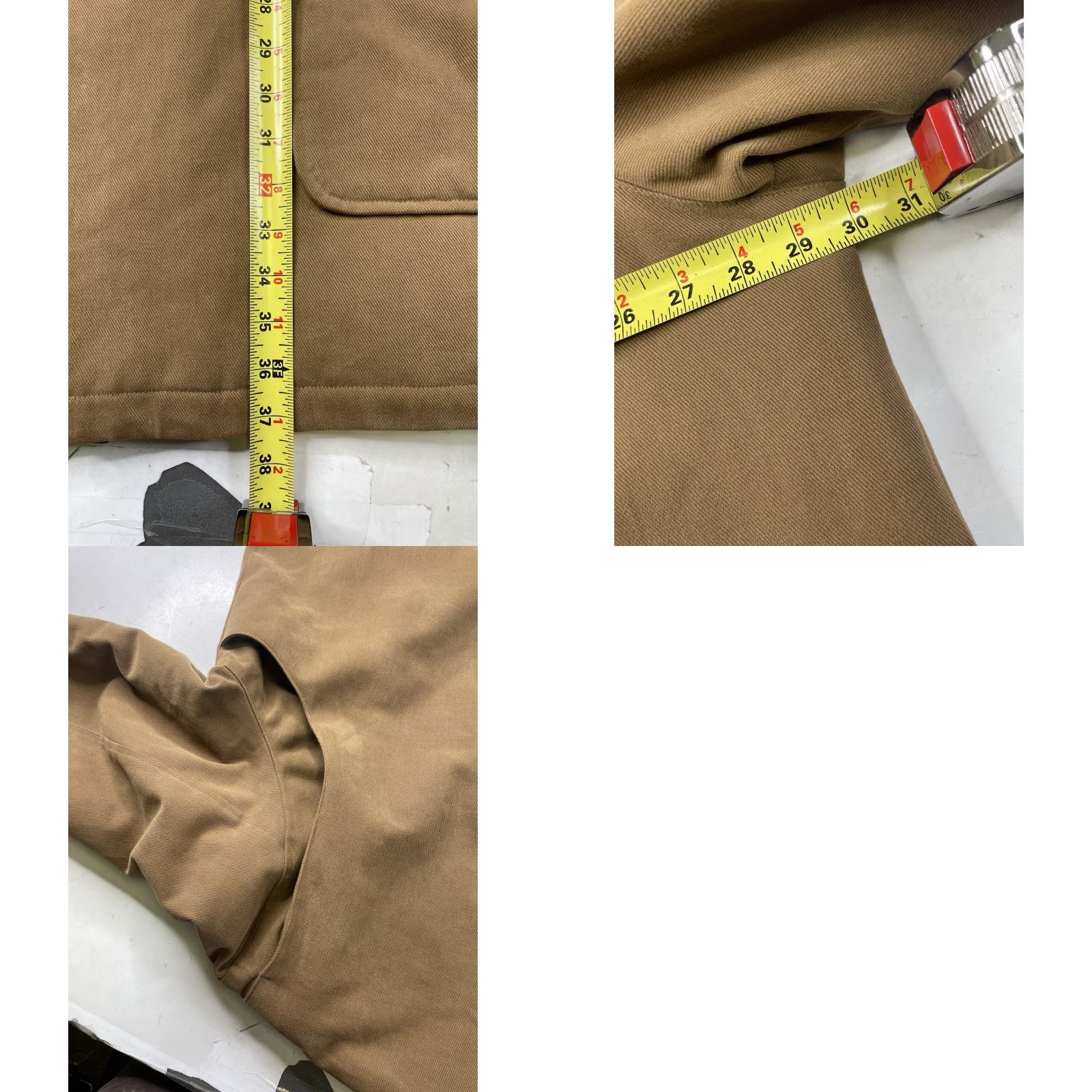 Brooks Brothers Brooks Brothers Loro Piana Rain System Chore Coat Jacket Mens 2XL Tan Cotton Twill Corduroy Coat Mens Regular Jacket Size US XXL / EU 58 / 5 - 9 Thumbnail