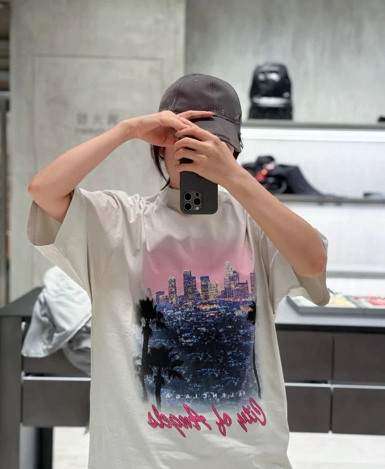 Balenciaga Balenciaga City of angels Los Angeles Night Scene Short Sl Size US L / EU 52-54 / 3 - 8 Thumbnail