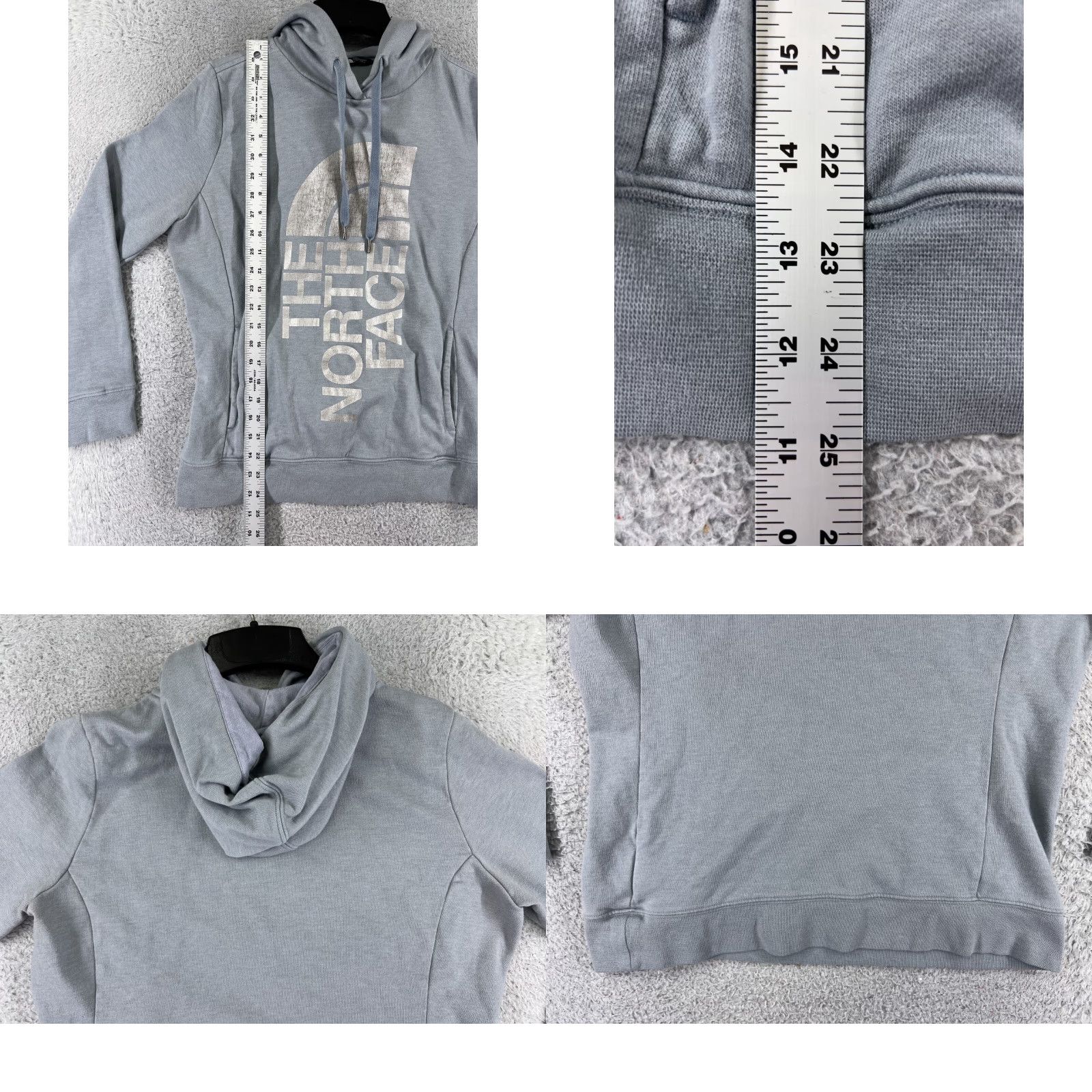 The North Face VINTAGE The North Face Hoodie Mens L Black Full Zip Hooded Pockets Cotton Polyester Blend Baseball Activewear Winter 90s Size L / US 10 / IT 46 - 9 Thumbnail