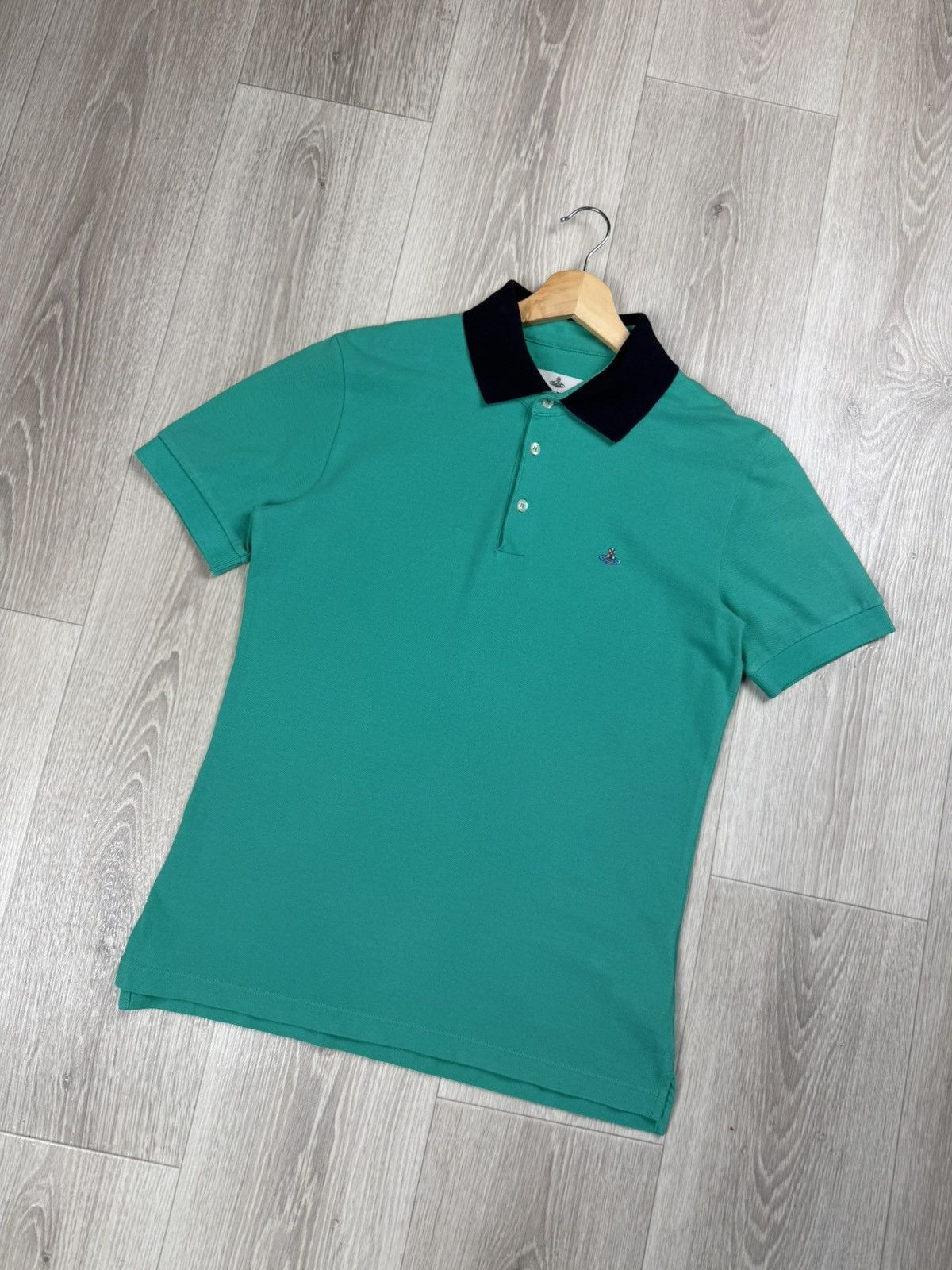 Vivienne Westwood Vivienne Westwood Green Polos Shirt Size S Size US S / EU 44-46 / 1 - 3 Thumbnail