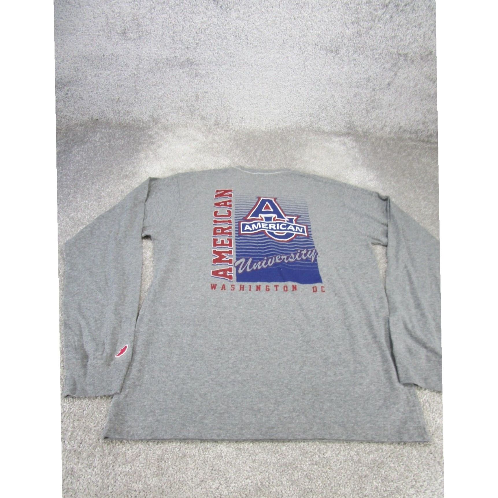 Vintage League Mens Large Gray Long Sleeved Tee Shirt Extra Large XL Size US L / EU 52-54 / 3 - 3 Thumbnail