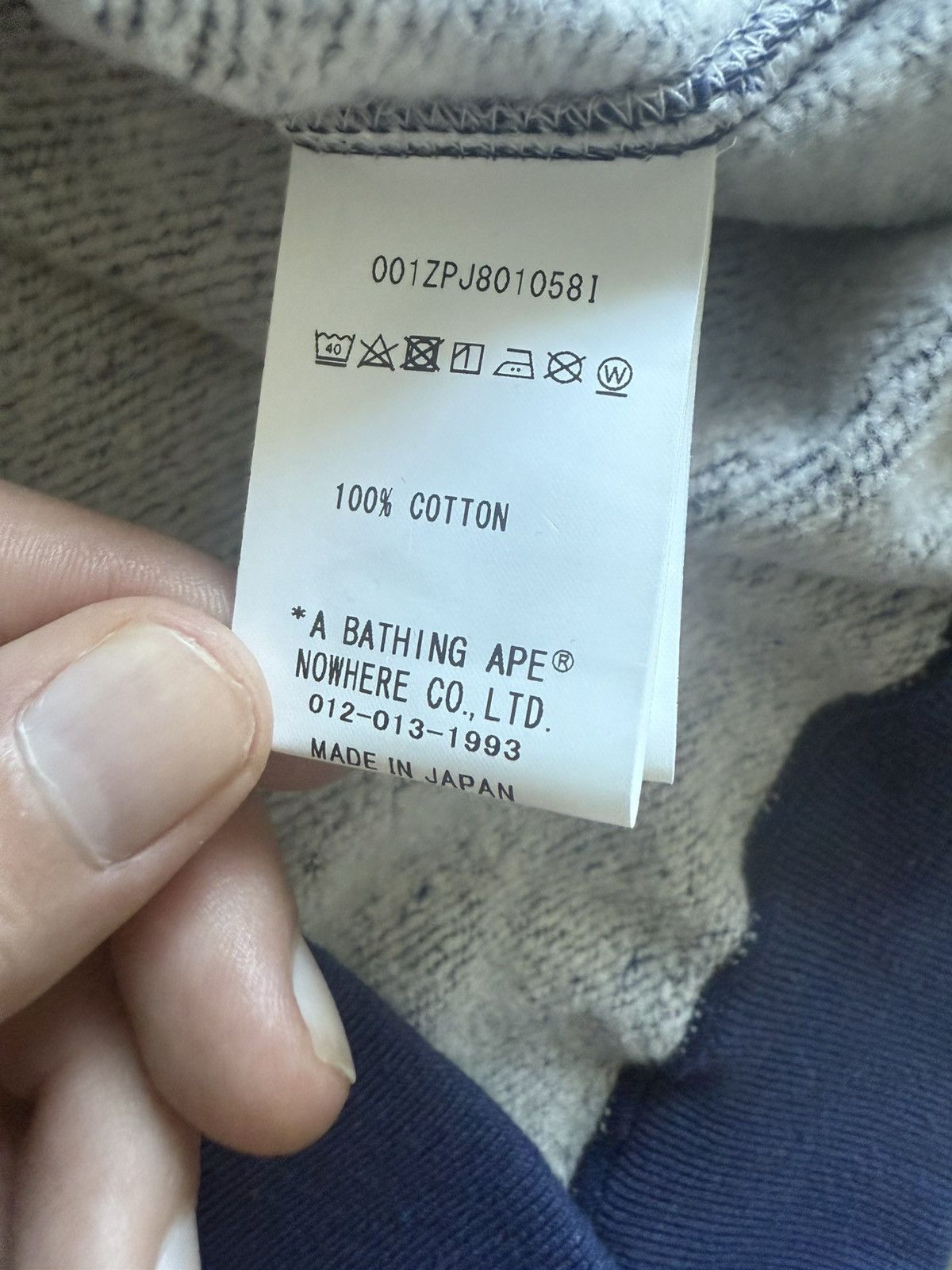 Bape Bape Indigo Shark Full Zip Size US XL / EU 56 / 4 - 10 Thumbnail