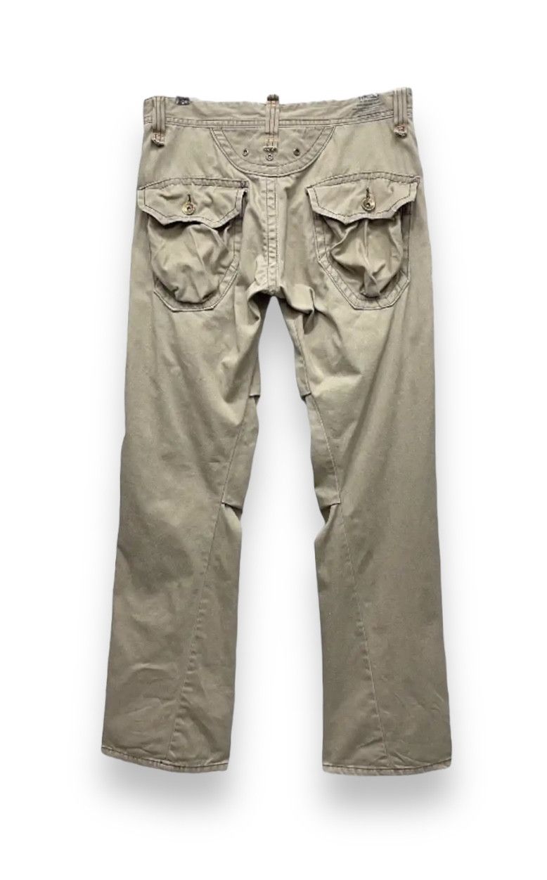 20471120 ⚡️BEST OFFER🔥! Flare Bush Cargo Pants Travis Scott Style Size US 31 - 3 Thumbnail