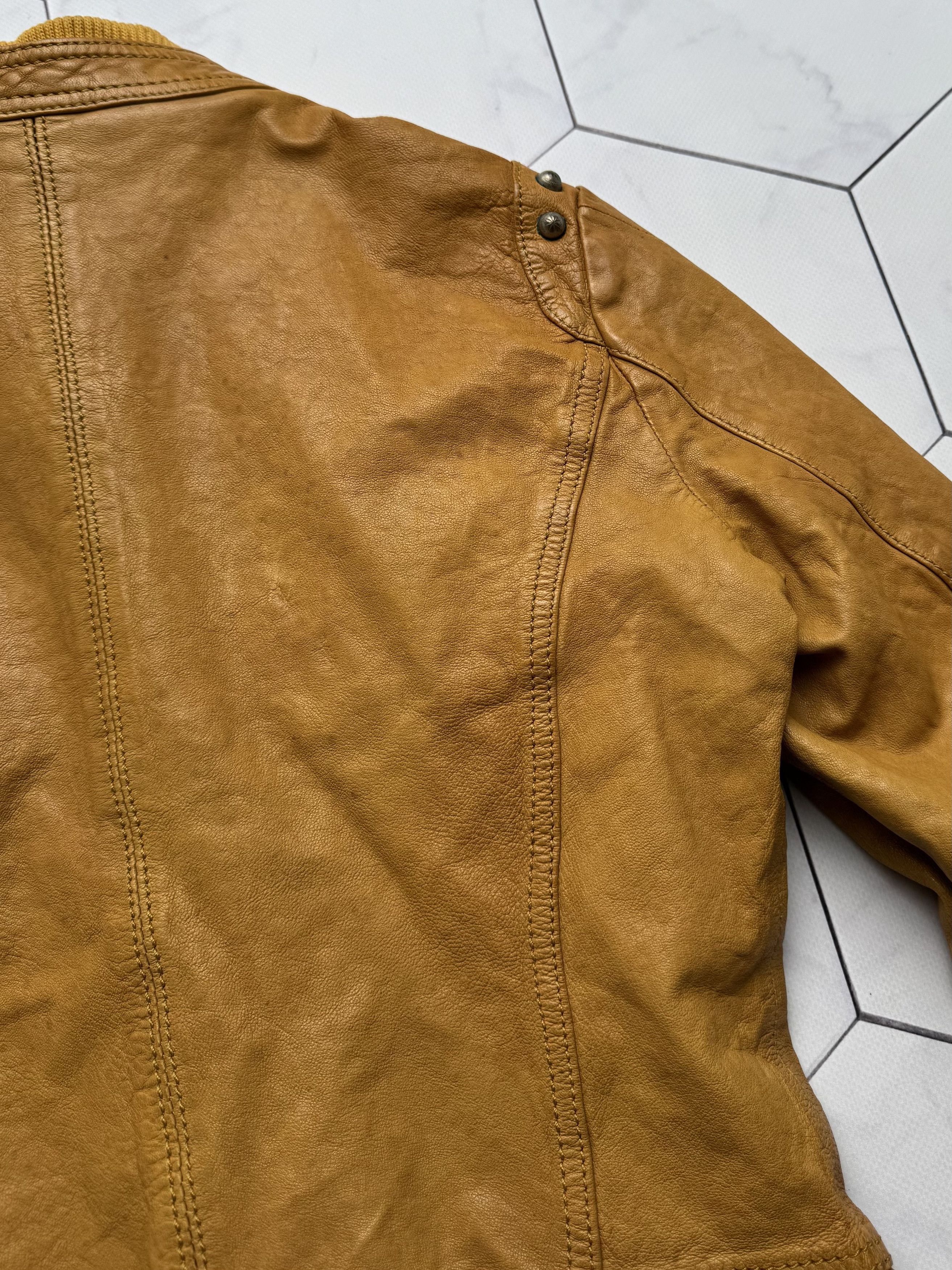 True Religion True Religion Vintage Leather Jacket (B550) Size S / US 4 / IT 40 - 22 Thumbnail