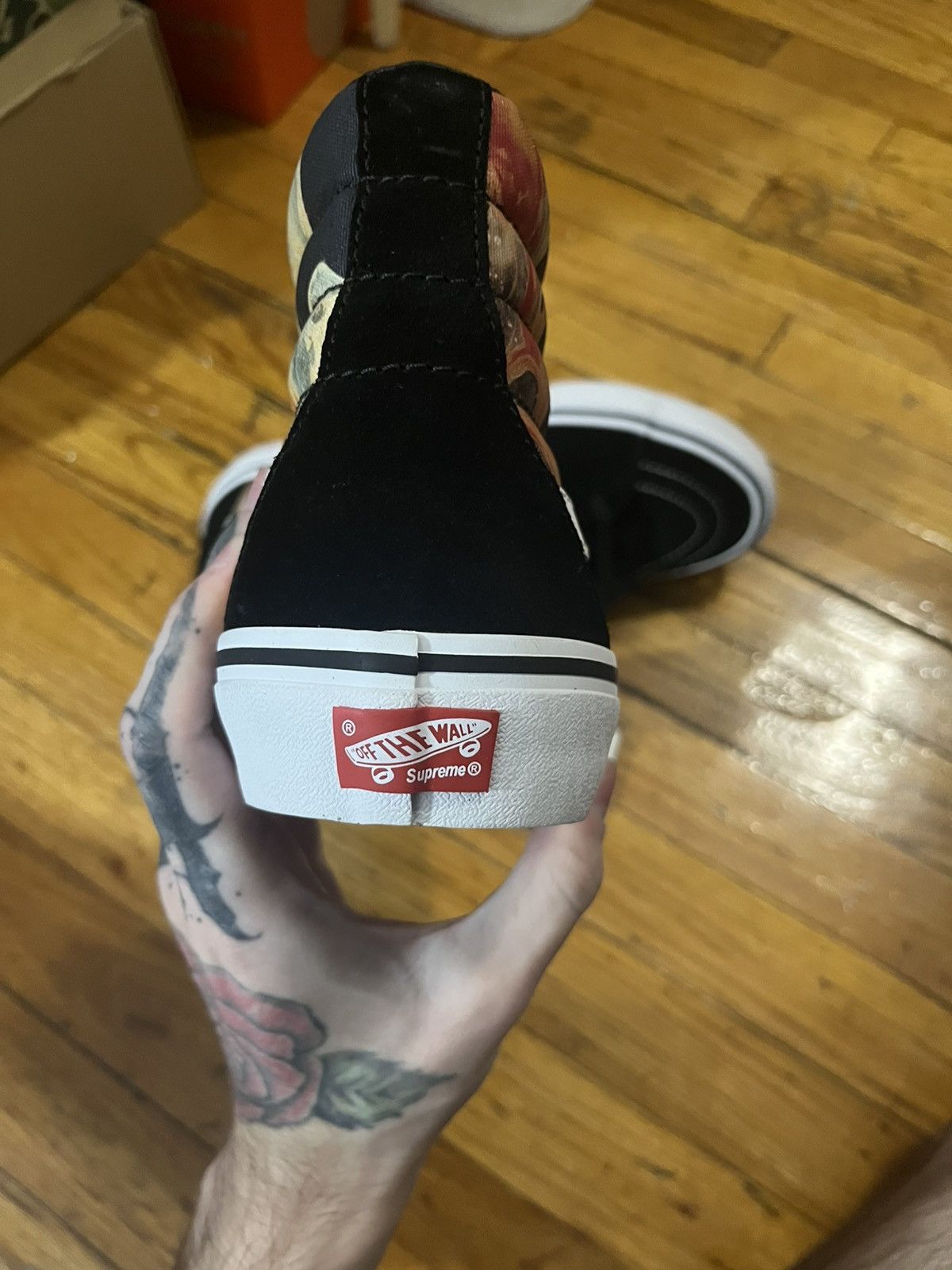 Supreme Supreme blood and semen high too vans Size US 10 / EU 43 - 3 Thumbnail