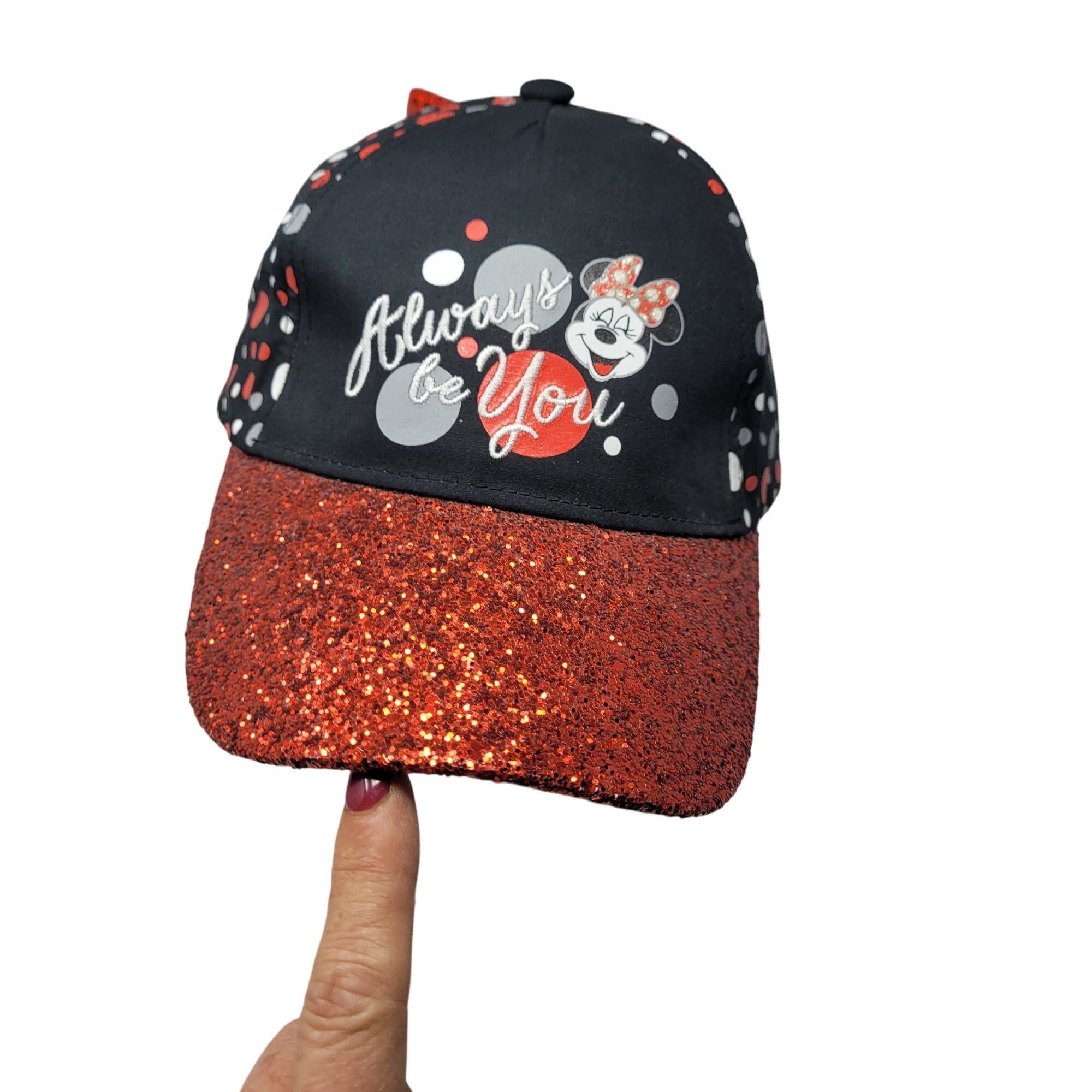Disney Disney Parks Minnie Mouse Alway Be You Glitter Brim Sequin B Size ONE SIZE - 8 Thumbnail