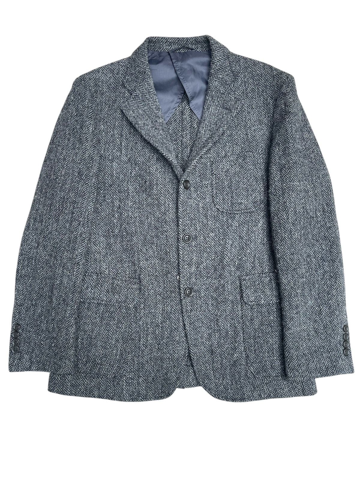 Harris Tweed Rare Harris Tweed 2010 Centenary Label Grey Herringbone Size US S / EU 44-46 / 1 - 2 Thumbnail