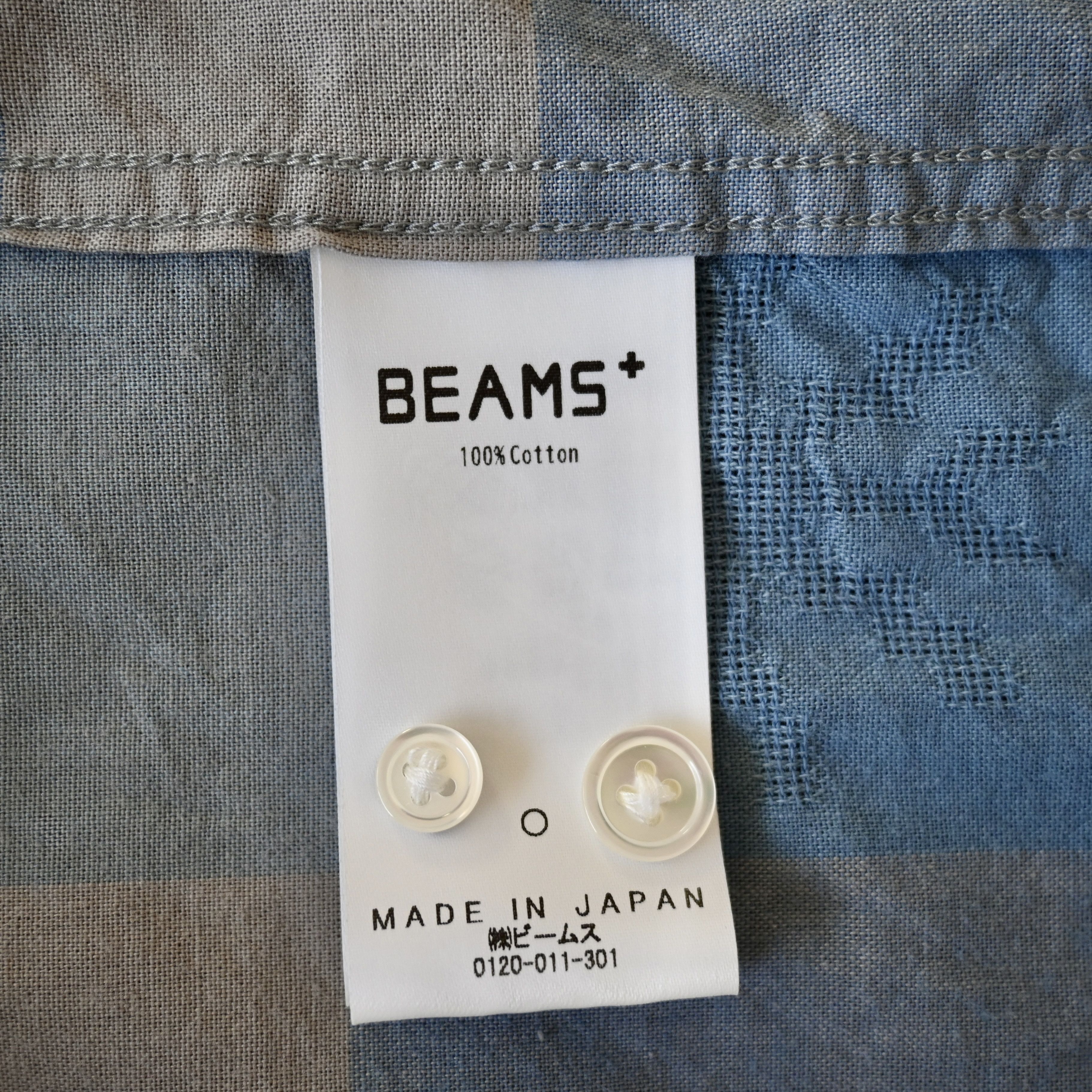 Beams Plus BEAMS Plus openwork block plaid square shirt made in Japan Size US M / EU 48-50 / 2 - 15 Thumbnail