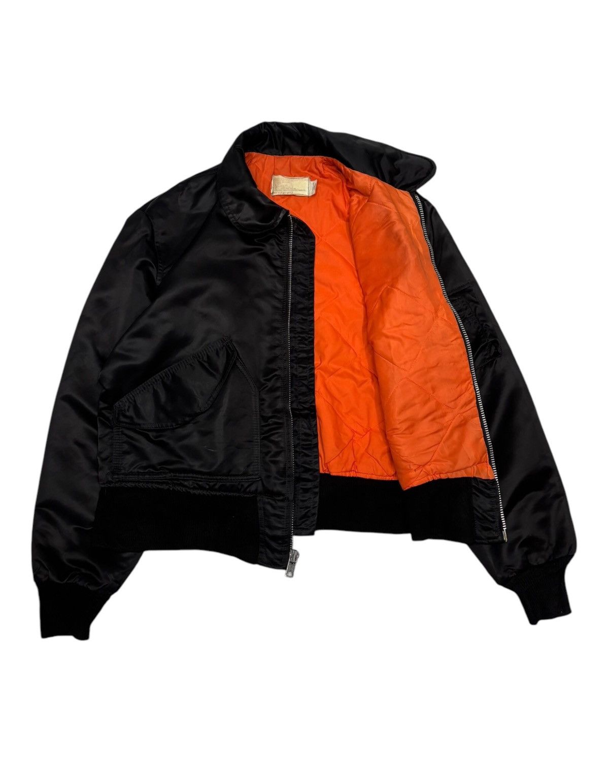 Alpha Industries 🔥VTG FLYER'S BOMBER JACKET MADE IN USA CORINTH MFG SCHOTT Size US XL / EU 56 / 4 - 5 Thumbnail