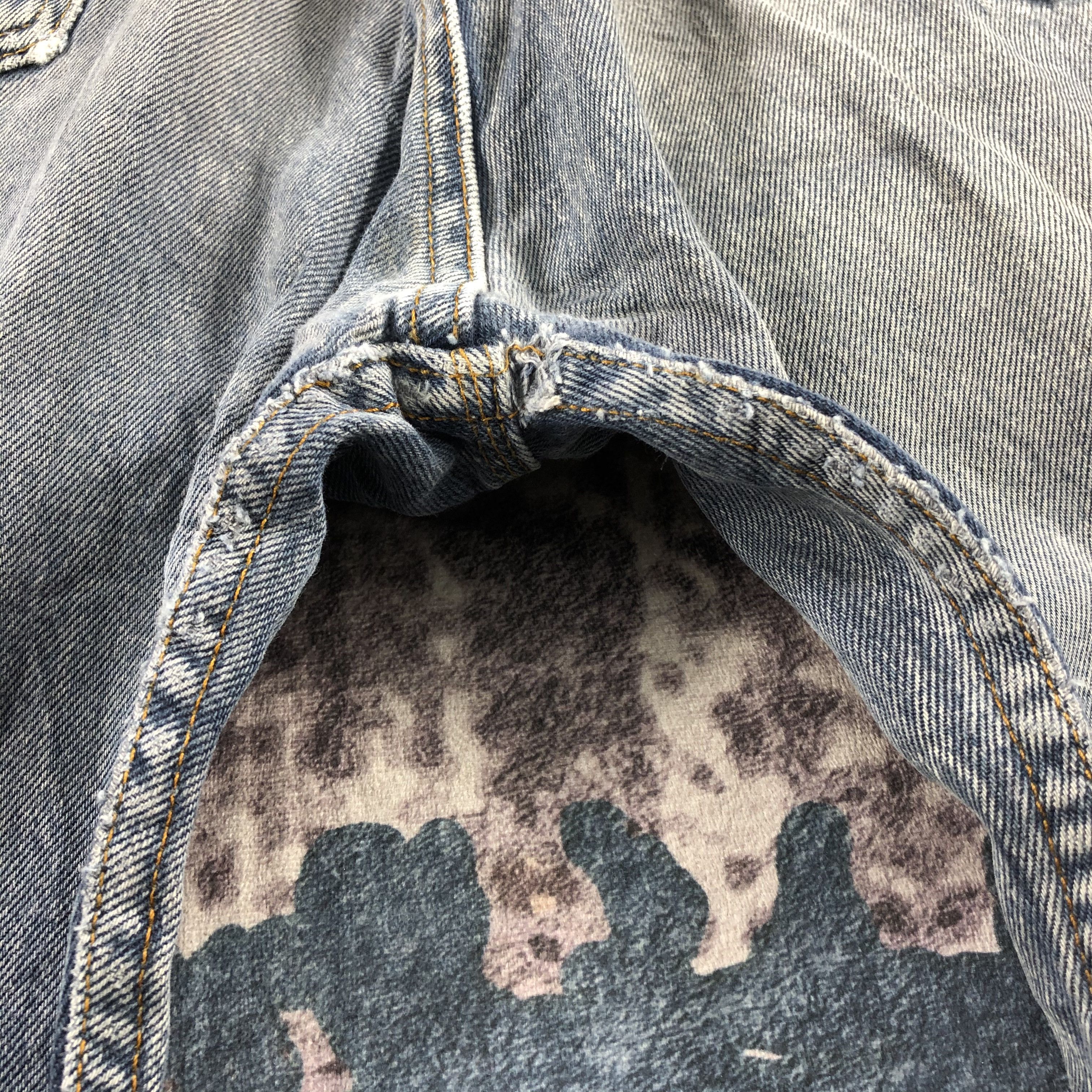 Levi's × Levi's Vintage Clothing × Vintage Vintage 90s Faded Black Levis 501 Jeans-JM2843 Size US 32 / EU 48 - 6 Thumbnail