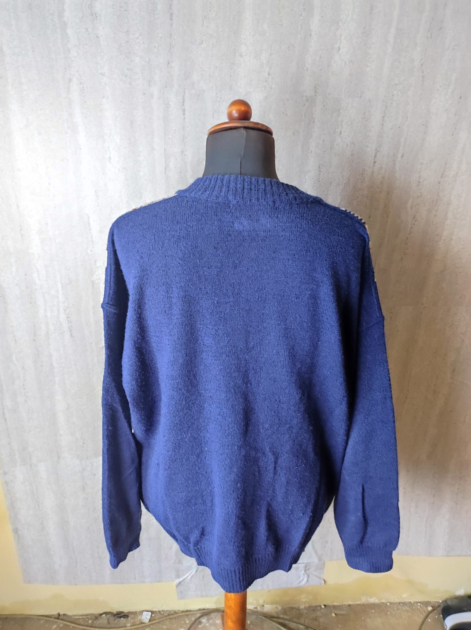Other Vintage engebers italy fashion wool knit sweater Size US L / EU 52-54 / 3 - 2 Thumbnail