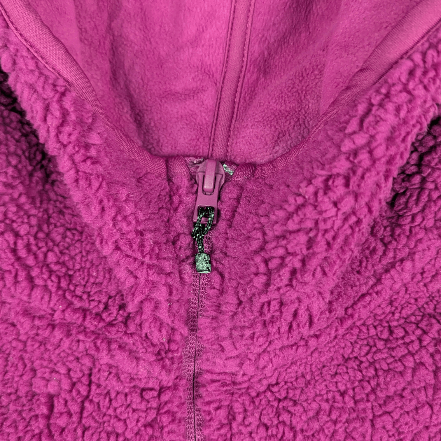 Japanese Brand UNIQLO Pink Fluffy Fleece Jacket With Hoodie Size M / US 6-8 / IT 42-44 - 11 Thumbnail
