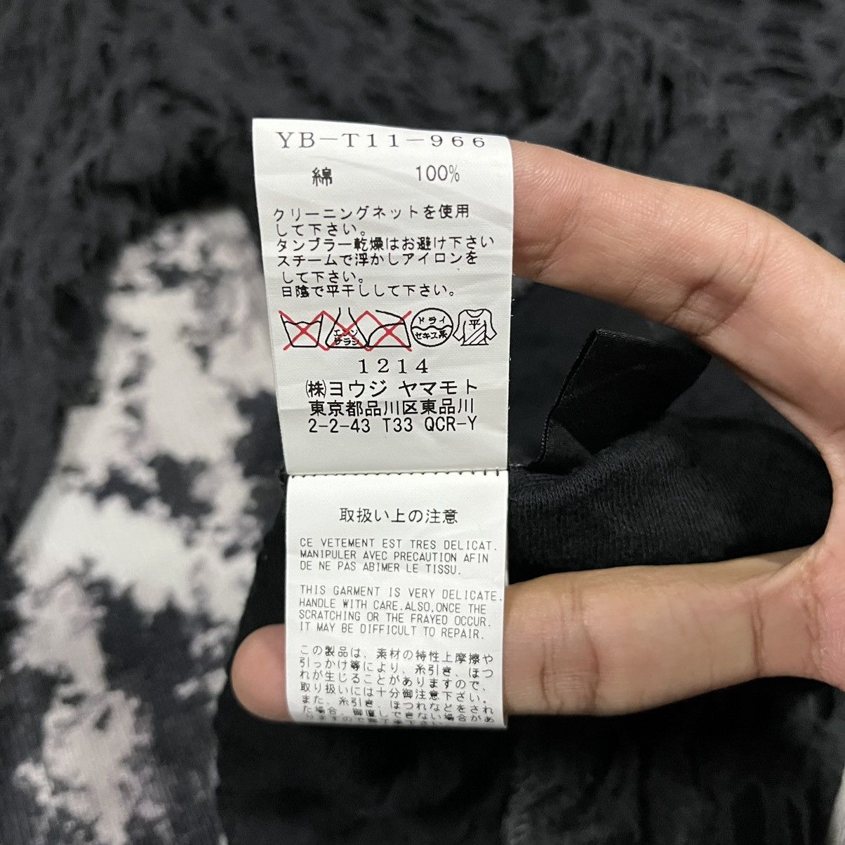 Yohji Yamamoto a25 Y’s yohji yamamoto SS2011 Distressed Net Mesh Size US S / EU 44-46 / 1 - 16 Thumbnail