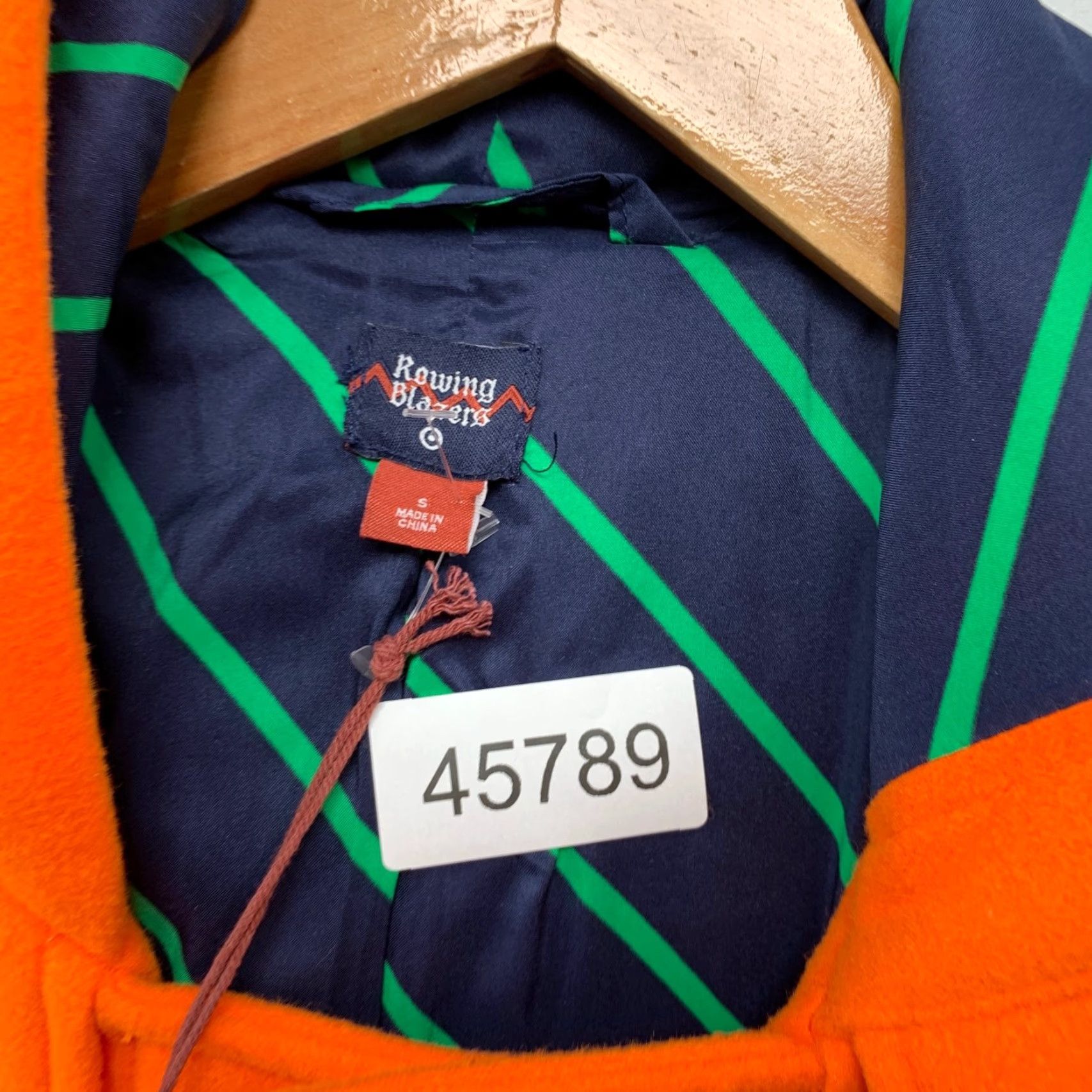 Rowing Blazers VINTAGE Rowing Blazers Overcoat Coat Duffle Toggle Orange Small Mens NWT Winter Size 36R - 4 Thumbnail