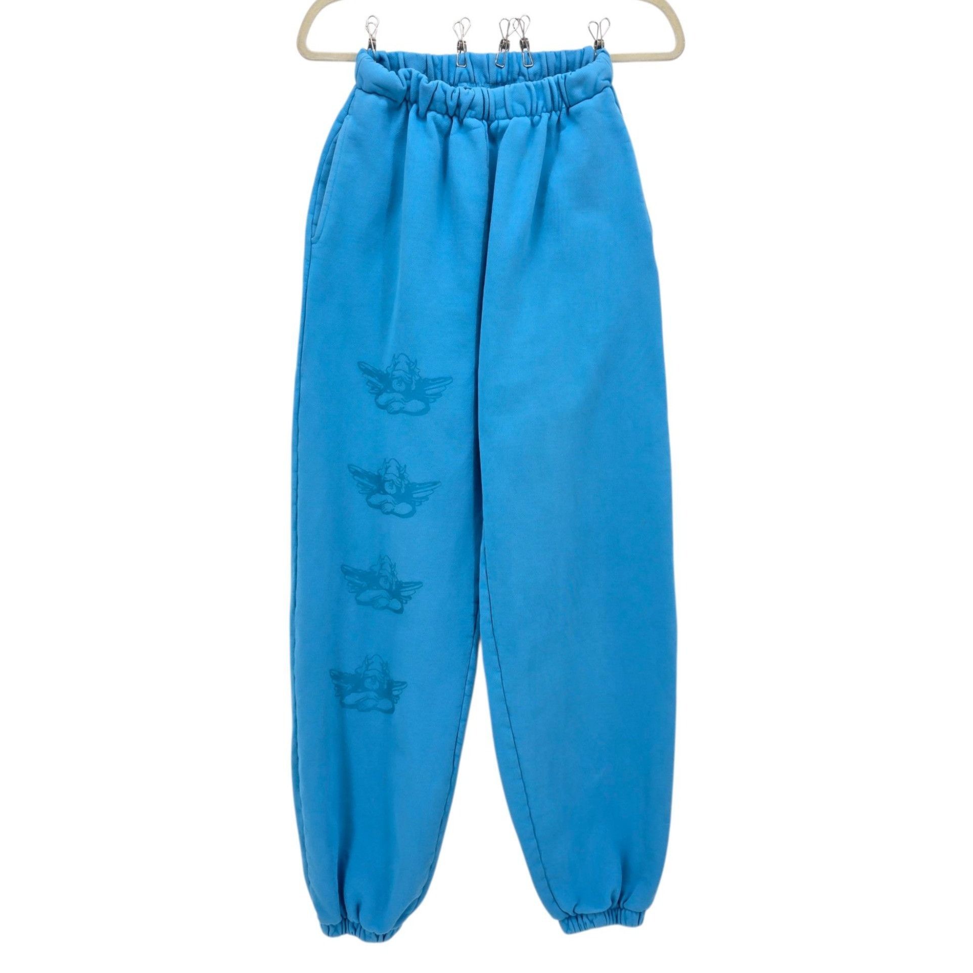 Boys Lie Boys Lie Womens Small Sweatpants Joggers Blue Angel Logo Gra Size 28" / US 6 / IT 42 - 1 Thumbnail