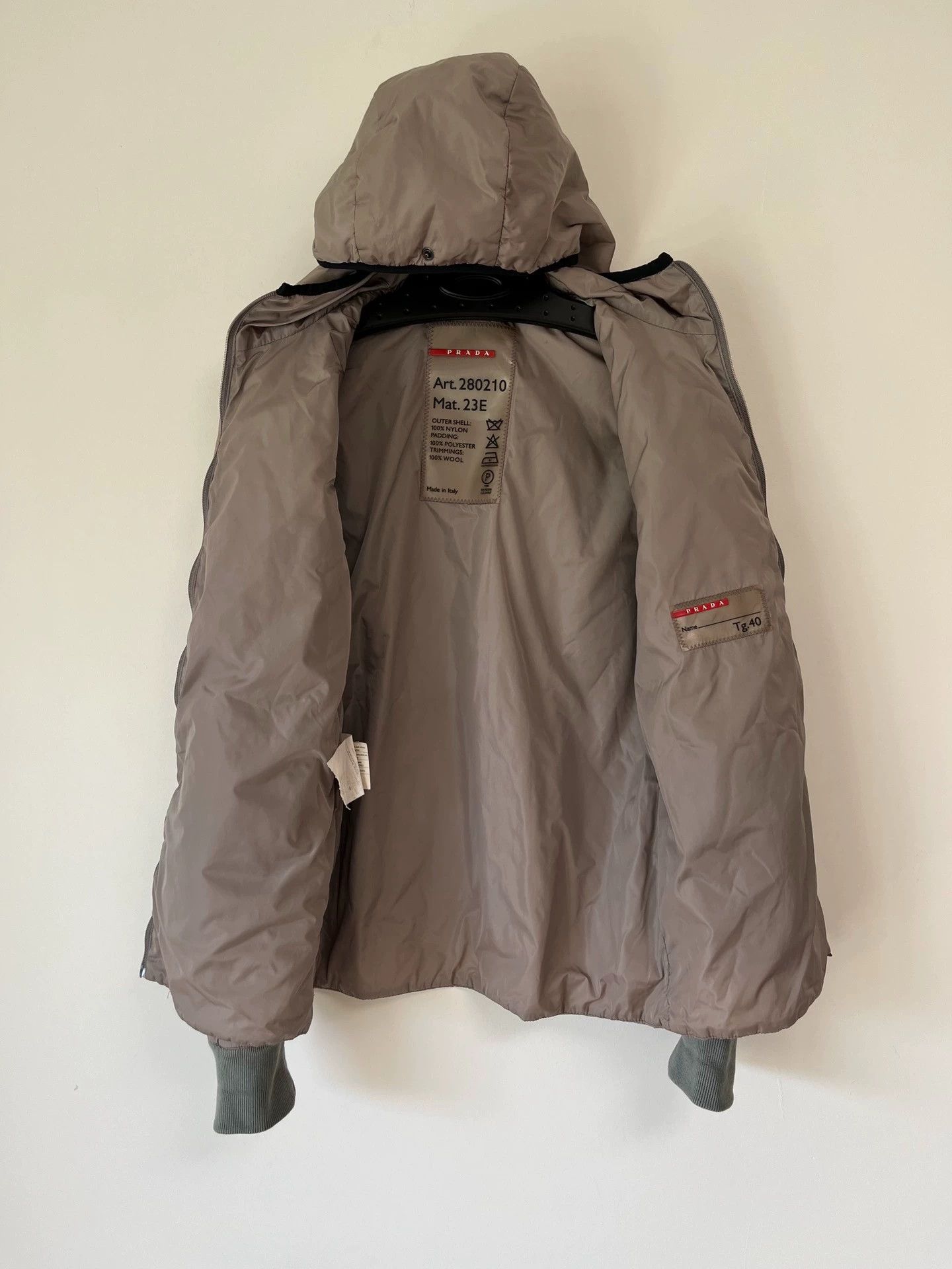 Prada Prada Sport Vintage Women's 00s Cotton Jacket Size S / US 4 / IT 40 - 5 Thumbnail