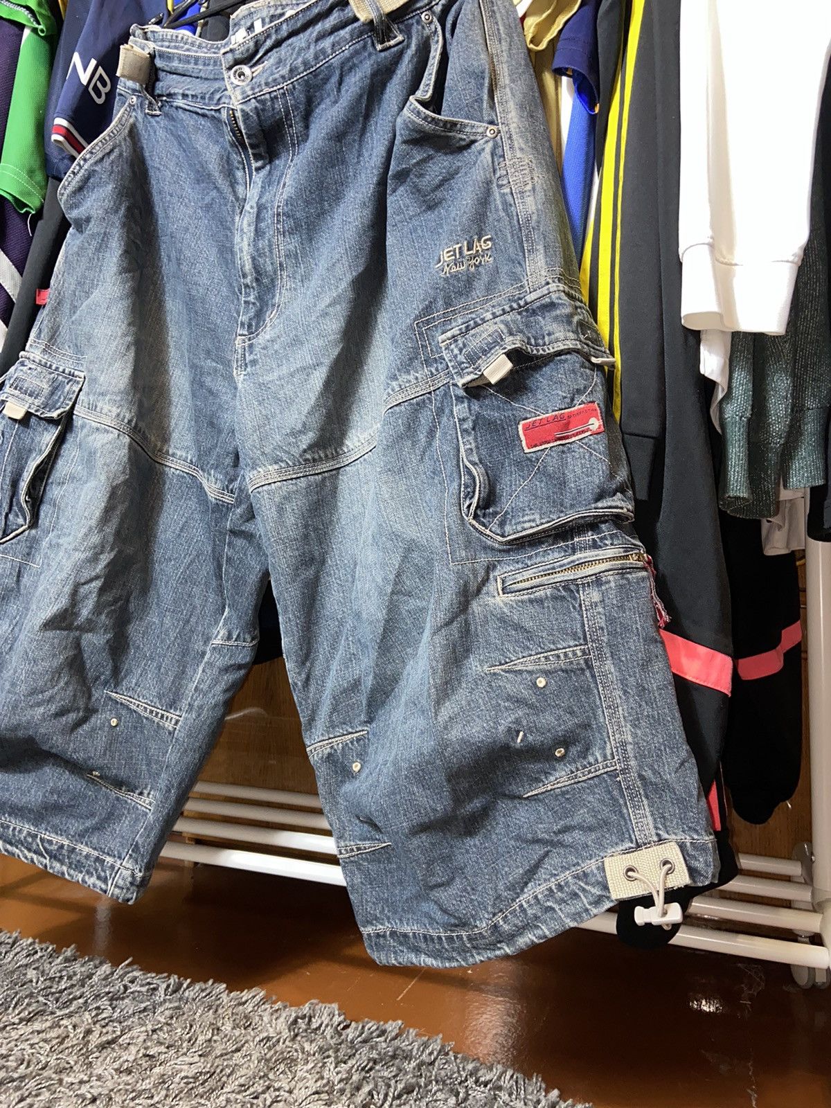 Y2K RAP SHORTS JET LAG NEW YORK MULTIPOCKET JAPAN STYLE