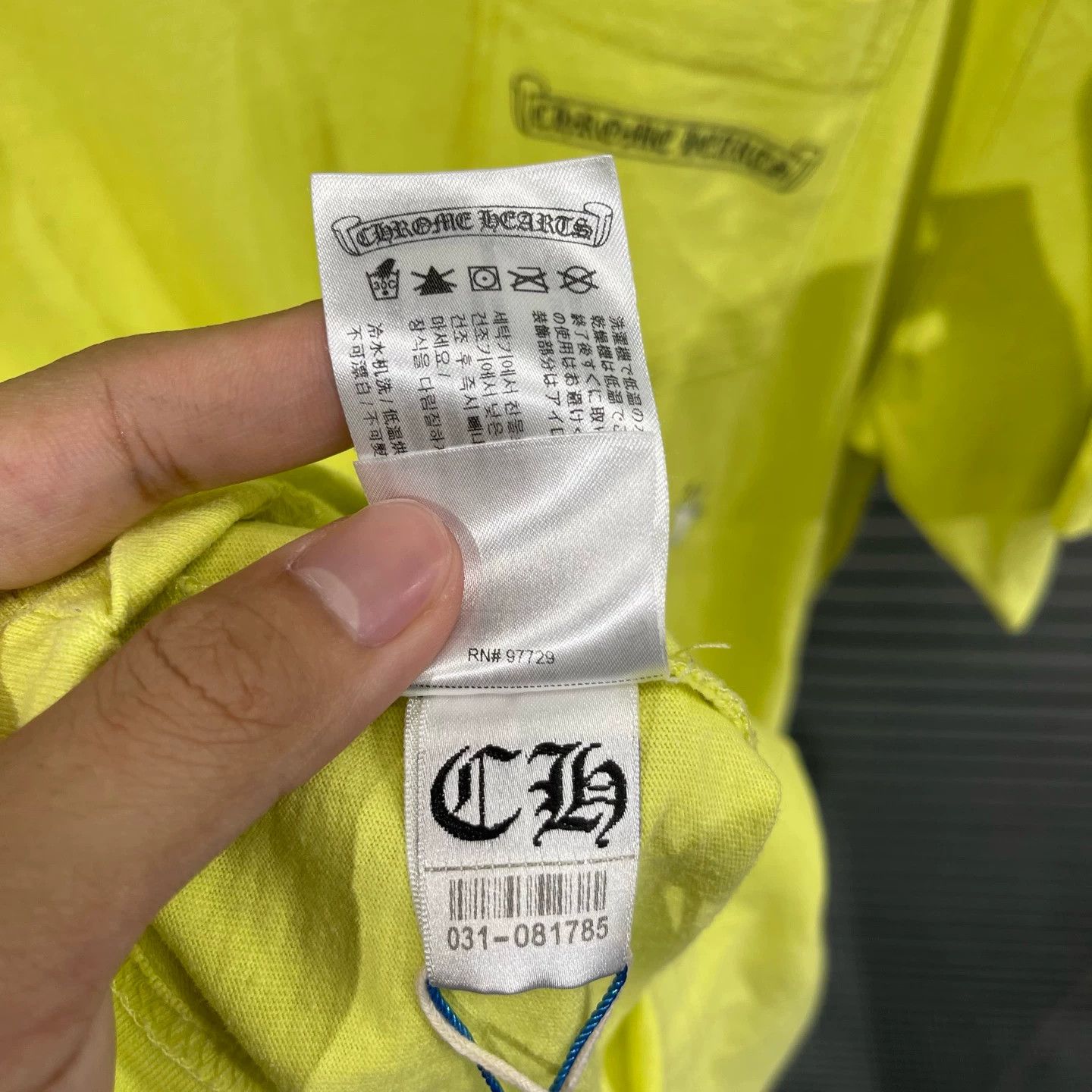 Chrome Hearts Chrome Hearts Mattyboy Neon Green Doodle Tee XL Size US XL / EU 56 / 4 - 6 Thumbnail
