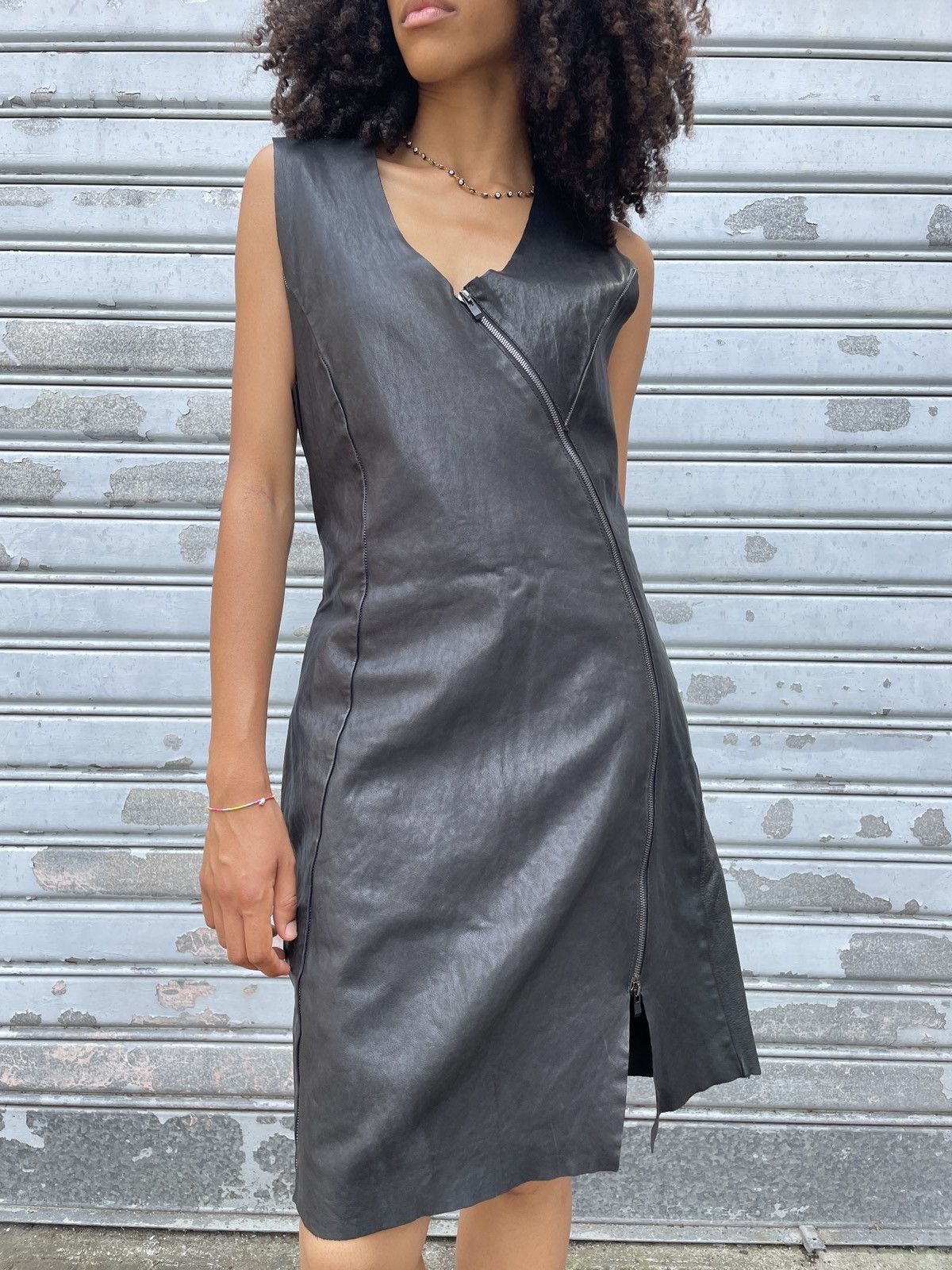 Guidi Incarnation Guidi Calf Leather Scar-Stitch Overlock Dress Size M / US 6-8 / IT 42-44 - 2 Thumbnail