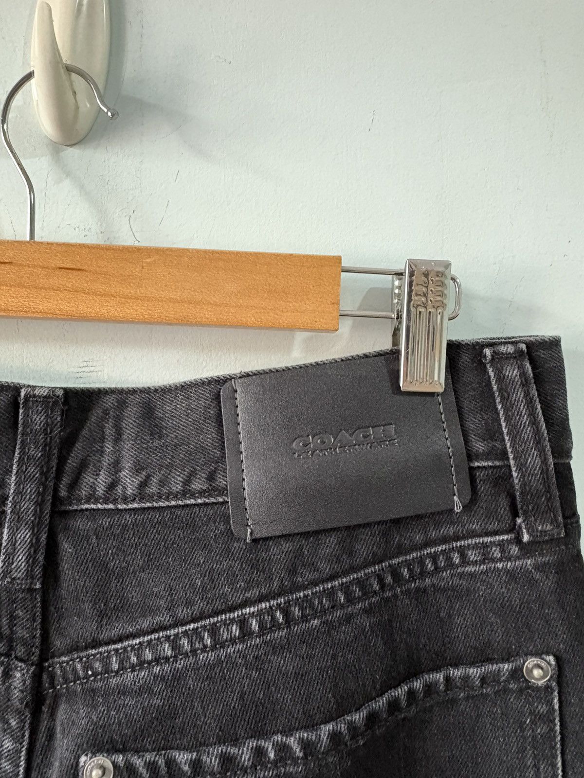 Coach Coach Black Jeans Carpenter Pants Size US 32 / EU 48 - 9 Thumbnail