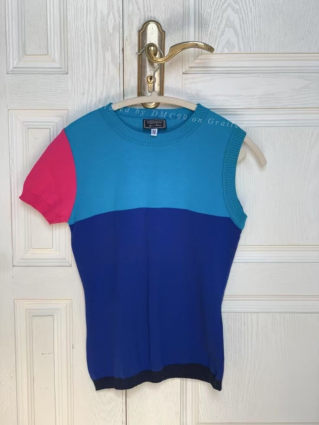Versus Versus Sleeveless Knit Top Size S / US 4 / IT 40 - 1 Thumbnail