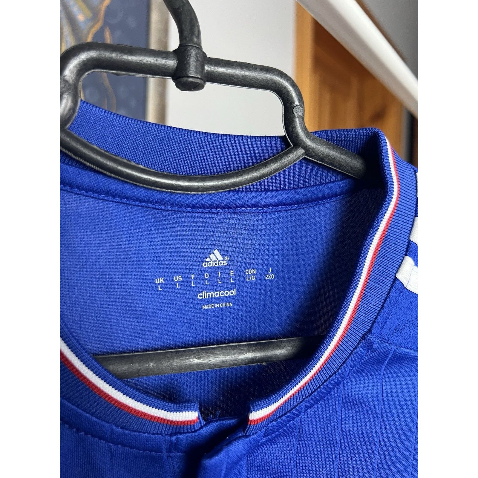 Adidas MINT! Chelsea Home football shirt 2015 Soccer Adidas Jersey Size US L / EU 52-54 / 3 - 4 Thumbnail