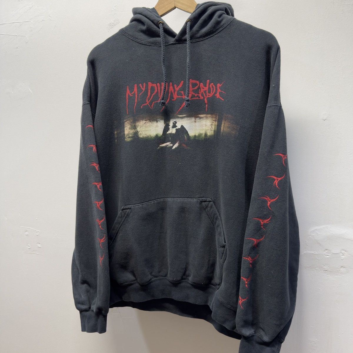 Band Tees 2000s Faded My Dying Bride Hoodie ERD Grunge Emo Metal Size US XL / EU 56 / 4 - 3 Thumbnail