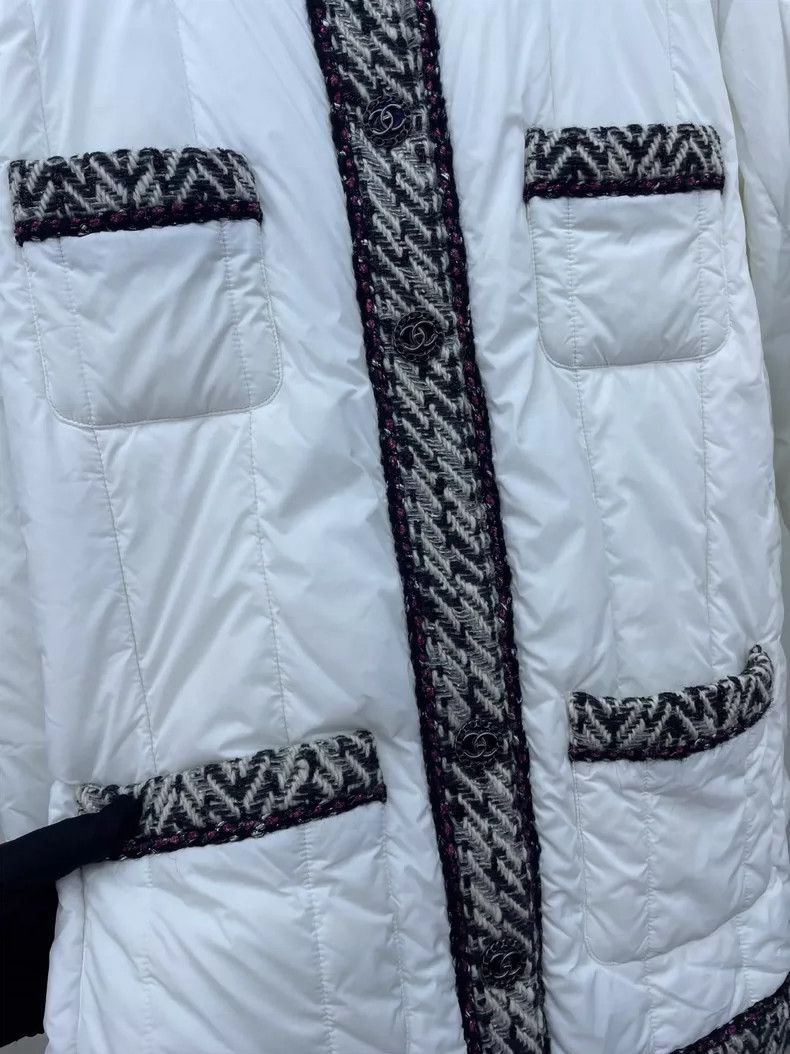 Chanel Chanel Forest series white cotton jacket 2504-Nextarrow Size XS / US 0-2 / IT 36-38 - 5 Thumbnail
